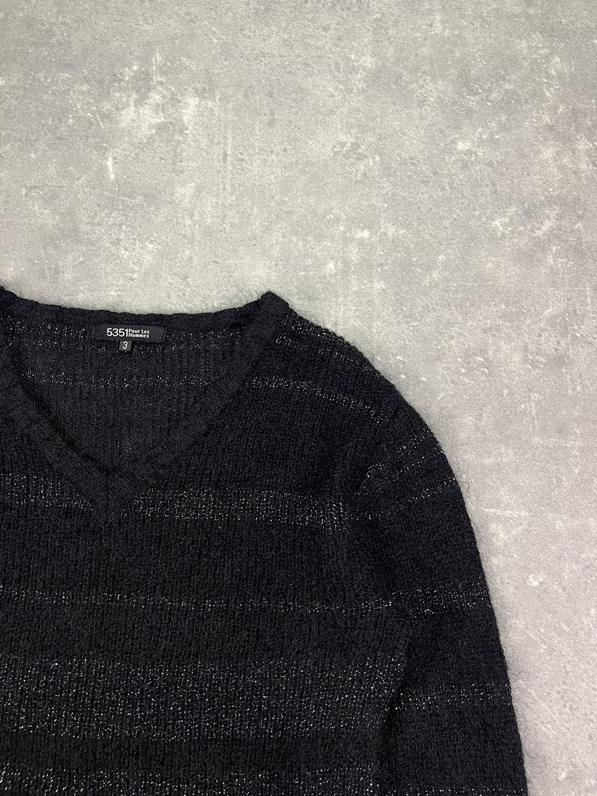 5351 POUR LES HOMMES 5351 Pour Les Hommes Archive Mohair Knit Sweater 3 Size US M / EU 48-50 / 2 - 5 Thumbnail