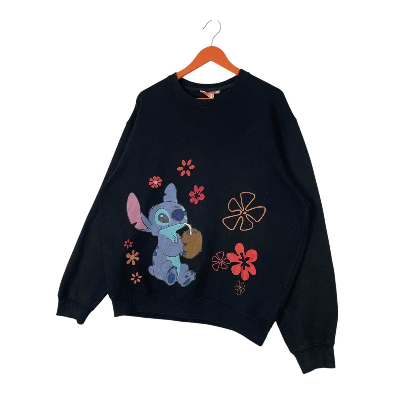 Vintage Vintage Cartoon Lilo and Stitch Big Logo Printed Sweatshirt Size US L / EU 52-54 / 3 - 2 Thumbnail