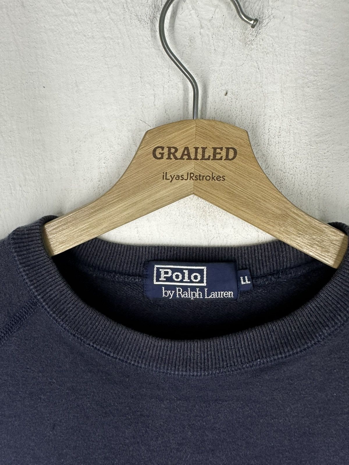 Polo Ralph Lauren × Ralph Lauren Vintage Polo Ralph Lauren Small Logo Sweatshirt Size US L / EU 52-54 / 3 - 9 Thumbnail