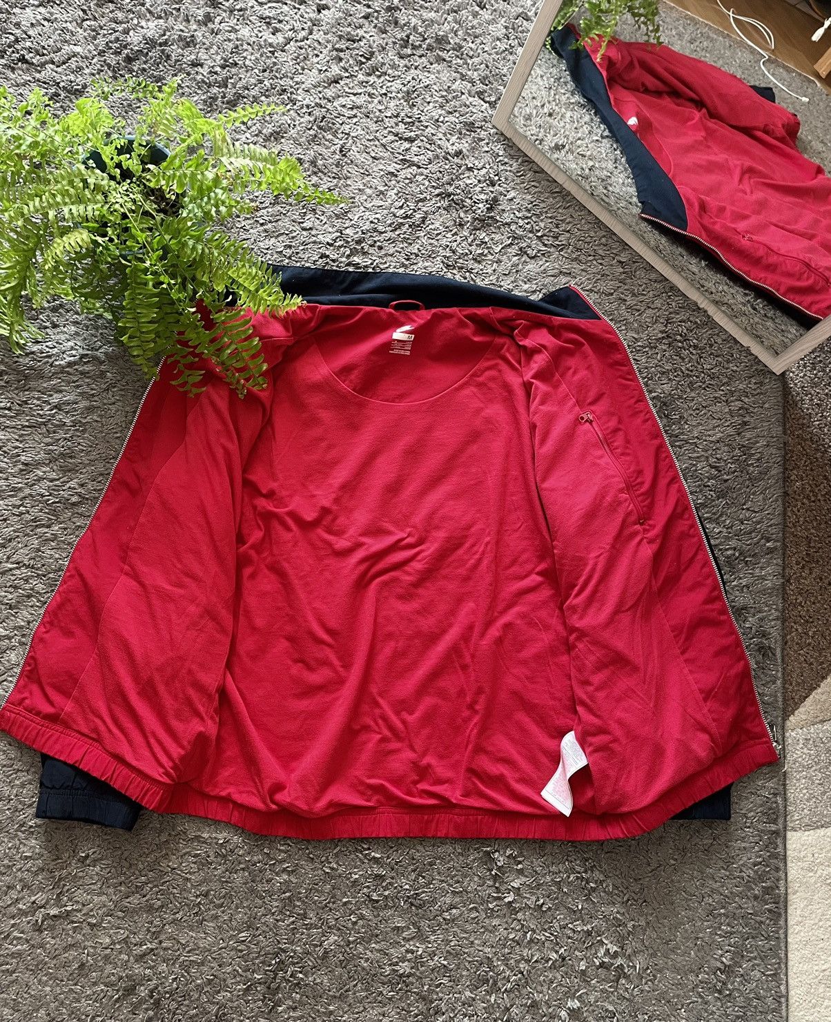 Nike × Vintage 00s Nike Light Jacket Vintage Streetwear Logo Swoosh Size US M / EU 48-50 / 2 - 9 Thumbnail