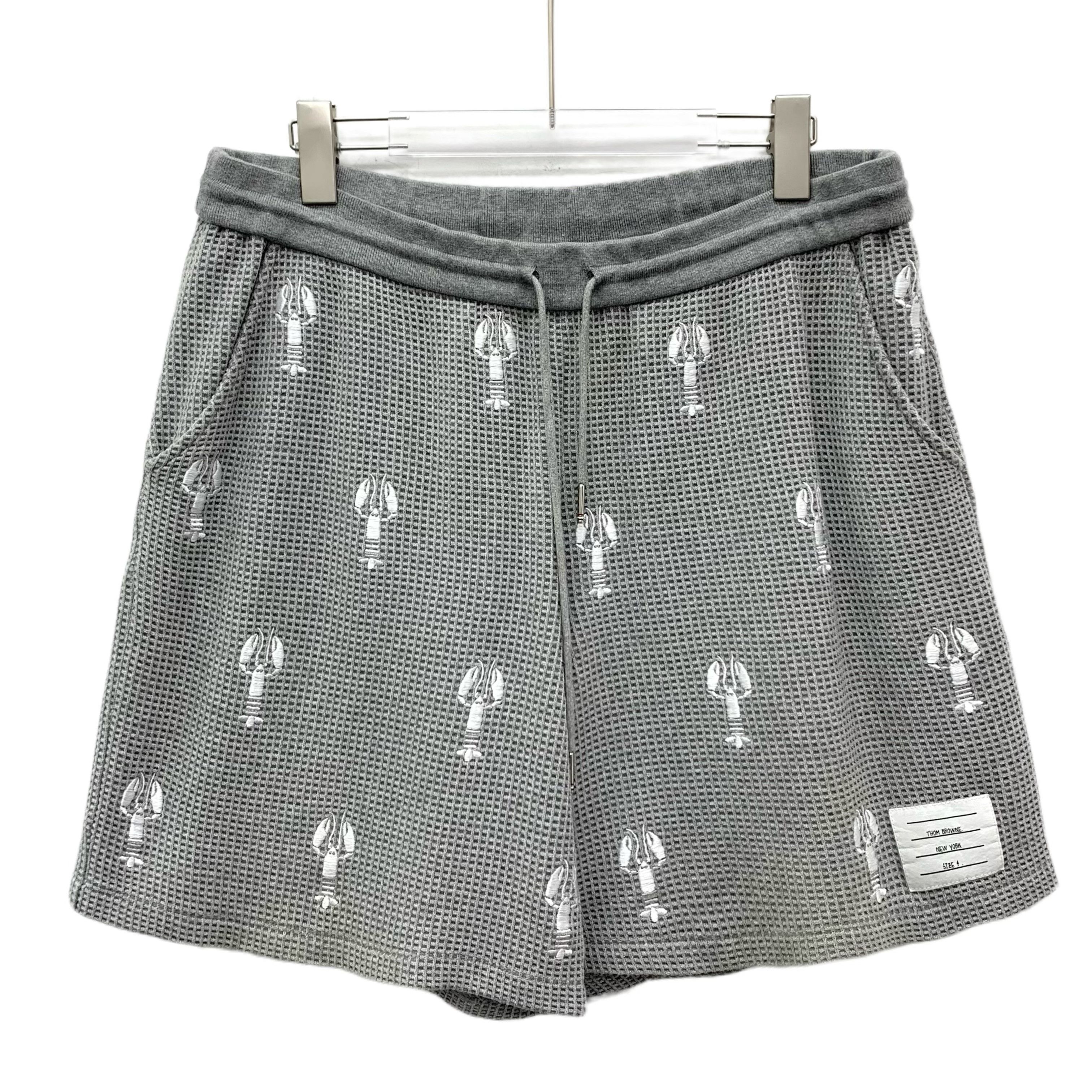 Thom Browne Thom Browne Lobster Shorts Gray (4) Size US 40 / EU 56 - 1 Thumbnail