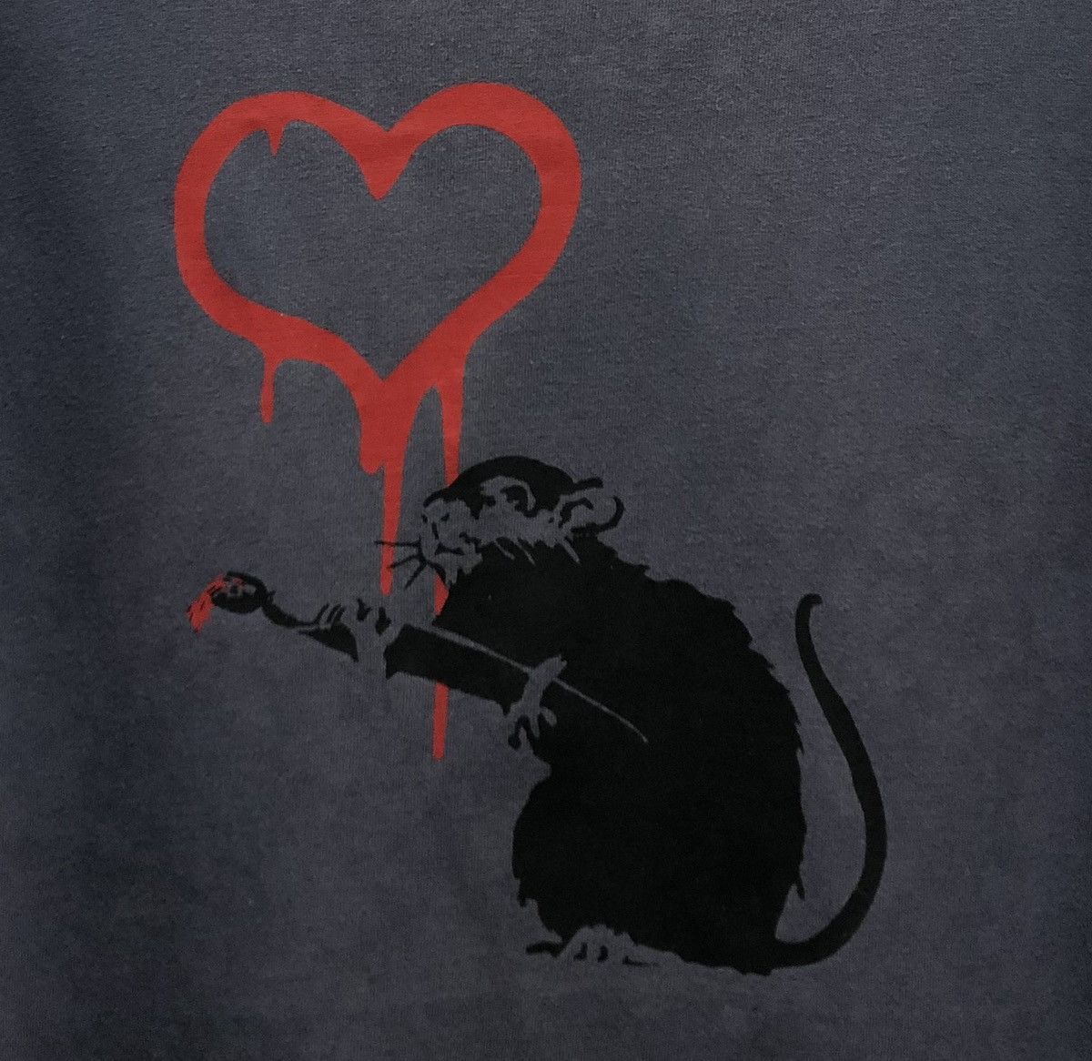 United Arrows Vintage United Arrows Brandalised Love Rat Sweatshirt Size US M / EU 48-50 / 2 - 3 Thumbnail