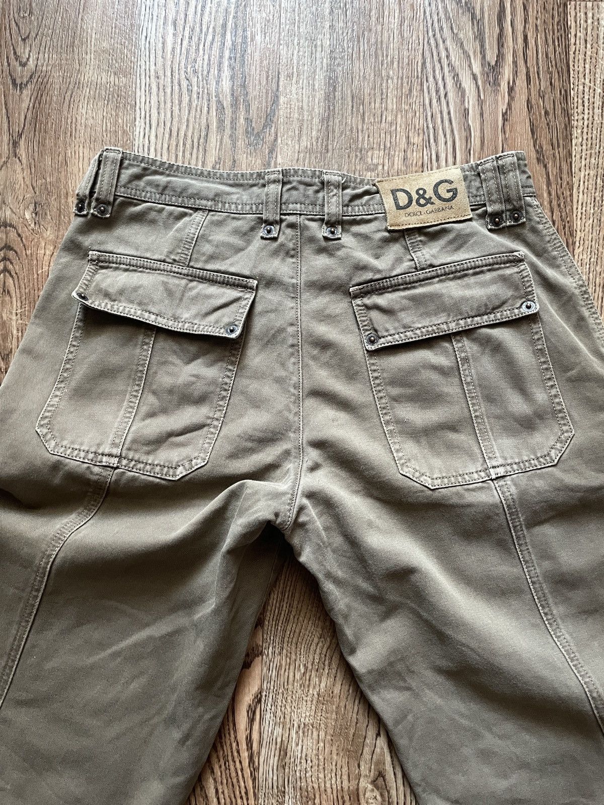 Dolce & Gabbana Vintage Dolce & Gabbana Cargo Pants Size US 30 / EU 46 - 15 Thumbnail