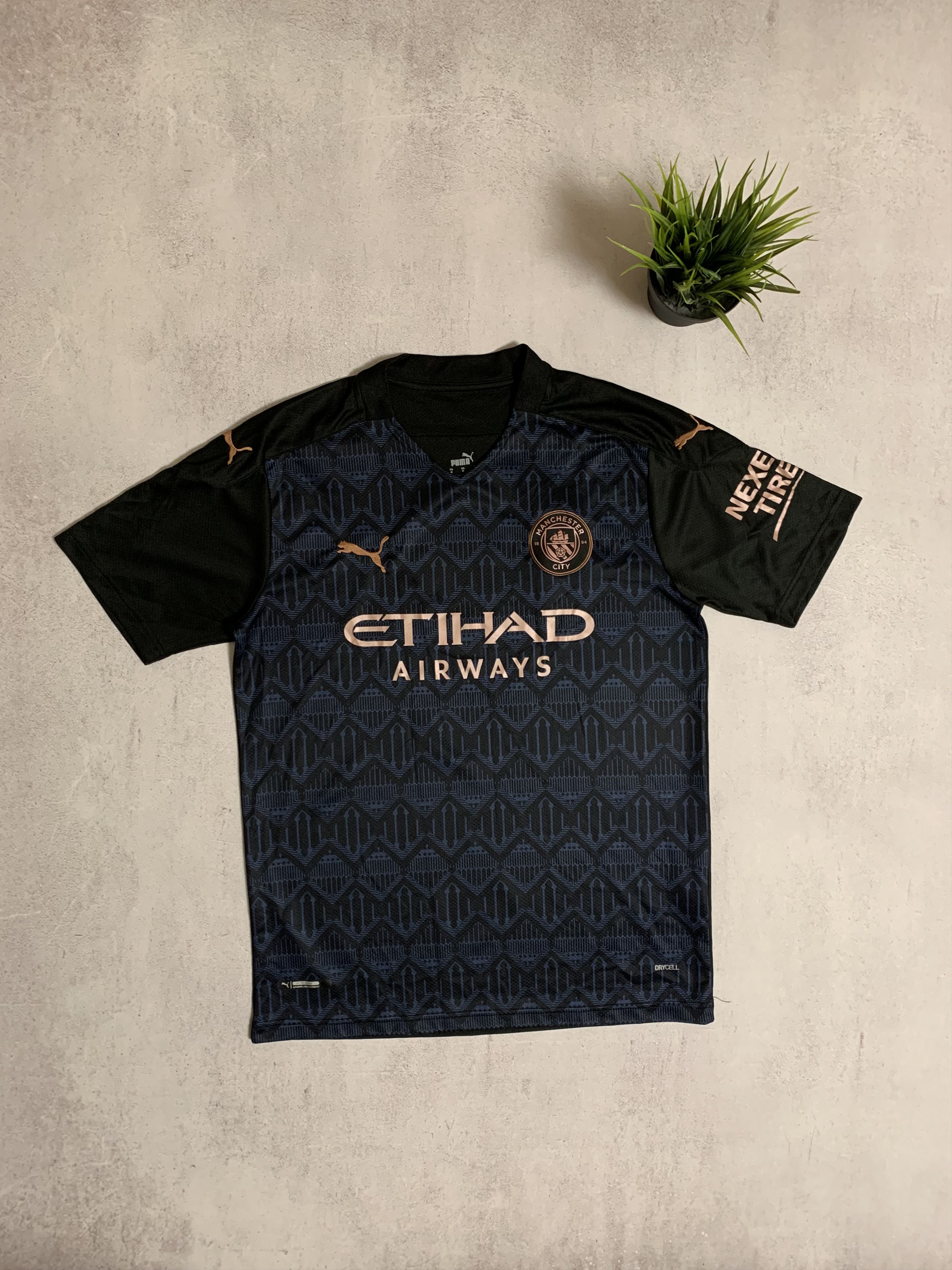 Puma Manchester City Jersey T Shirt Monogram Blockcore Size US M / EU 48-50 / 2 - 1 Thumbnail