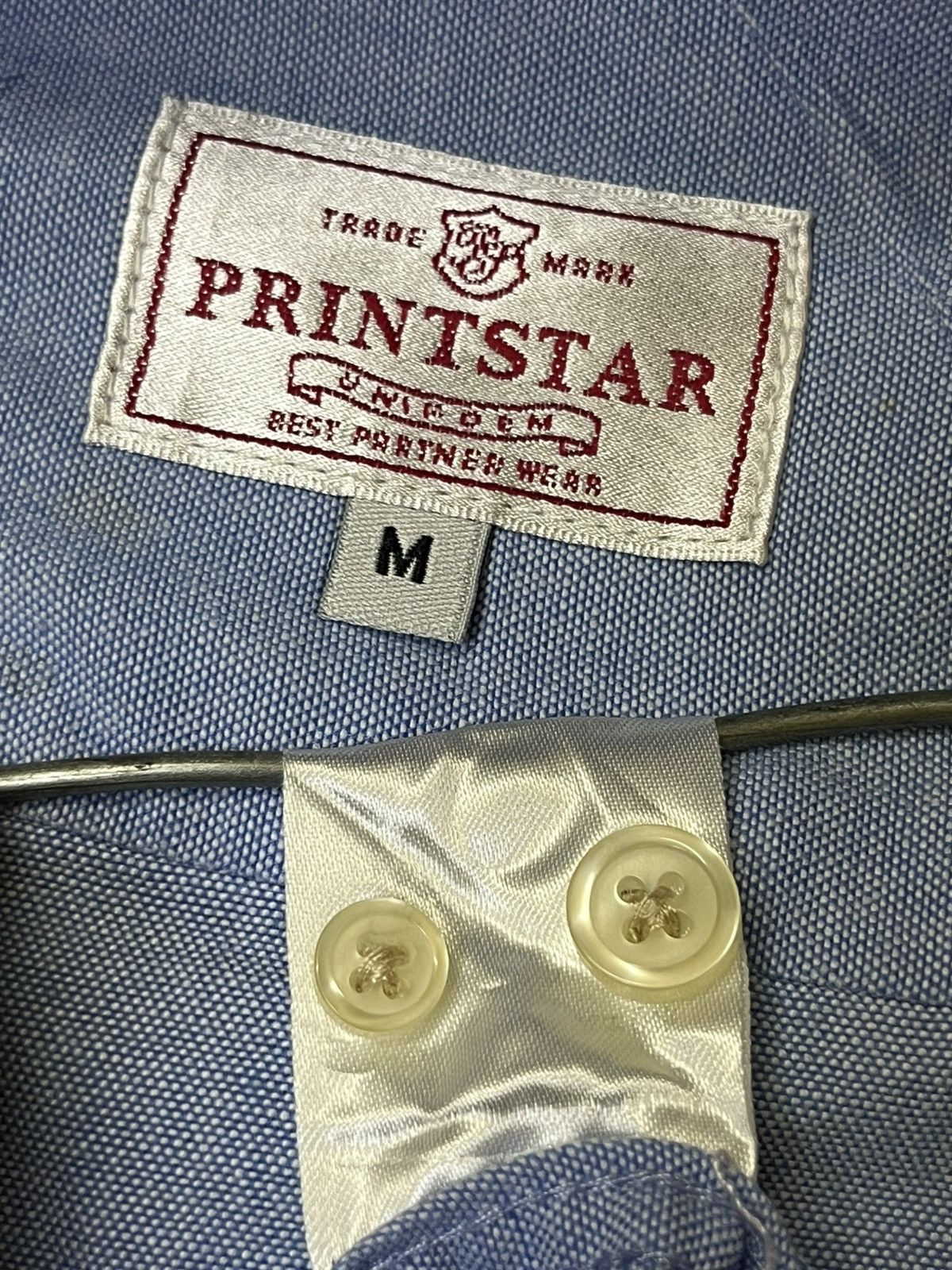 The Workers Club Vintage mitsubishi FUSO truck uniform button ups shirt Size US L / EU 52-54 / 3 - 10 Thumbnail