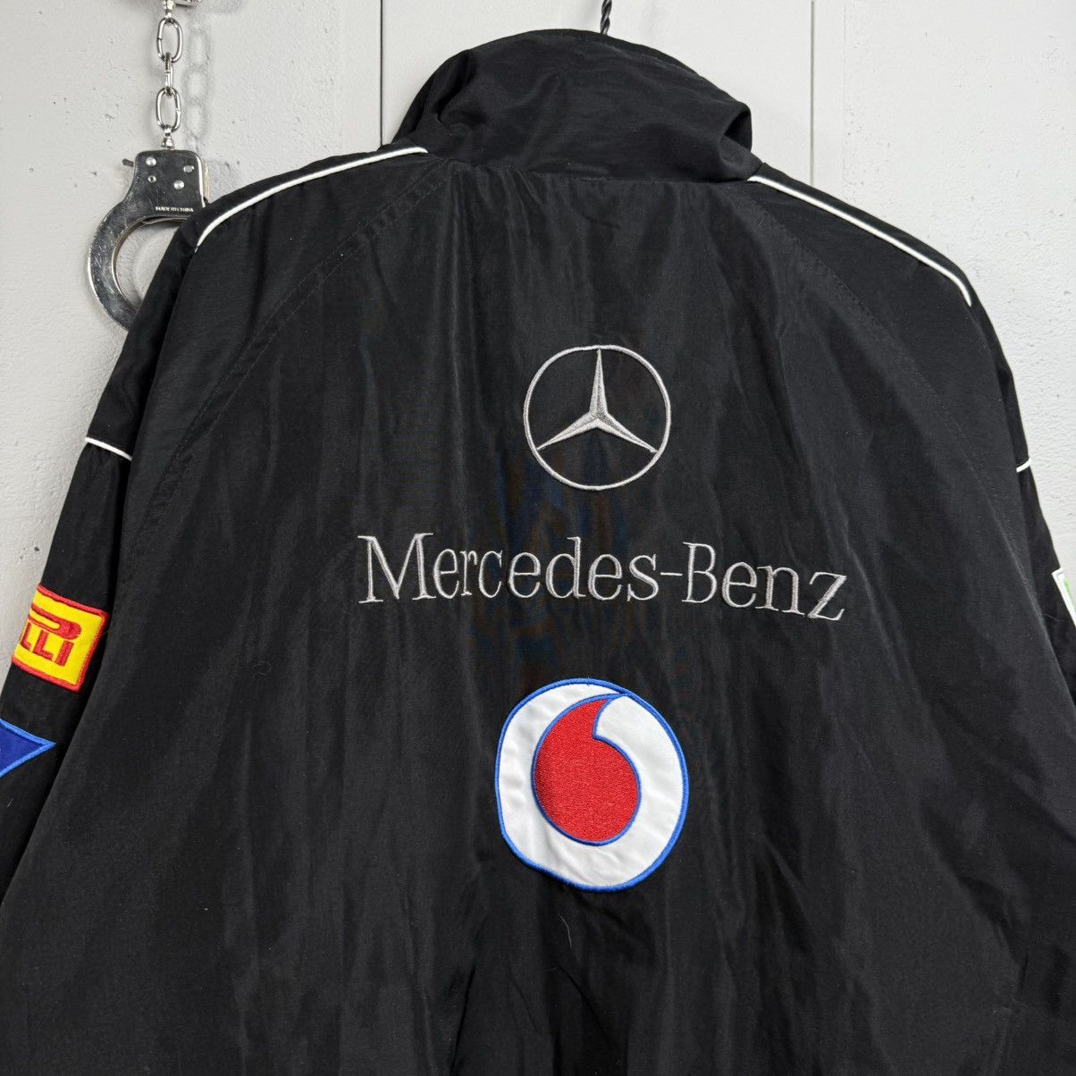 Mercedes-Benz Vintage Mercedes benz Vodafone Racing Jaclet Size US L / EU 52-54 / 3 - 7 Thumbnail