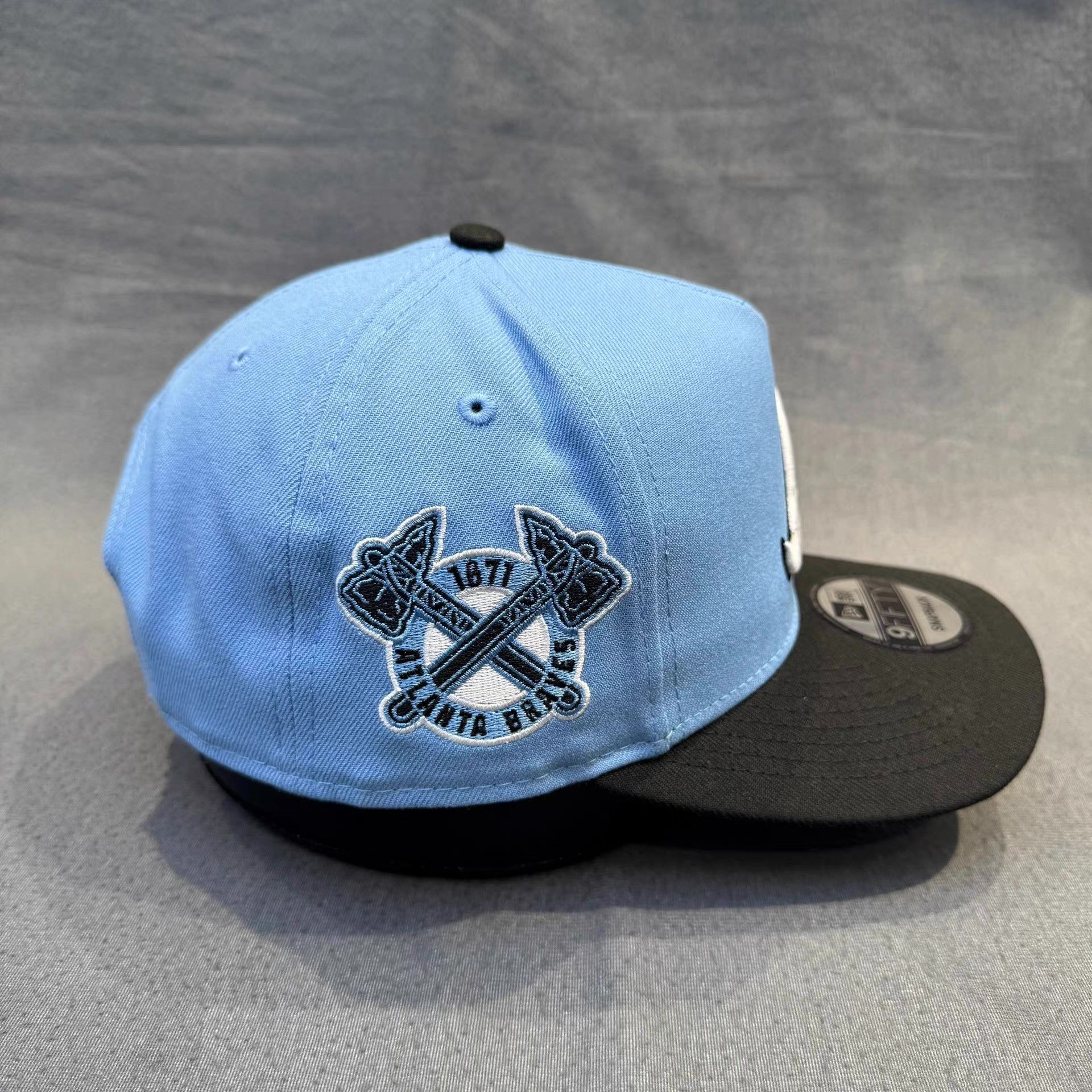 New Era New Era Baseball Cap Flat Brim Hat Q5 Size ONE SIZE - 9 Thumbnail