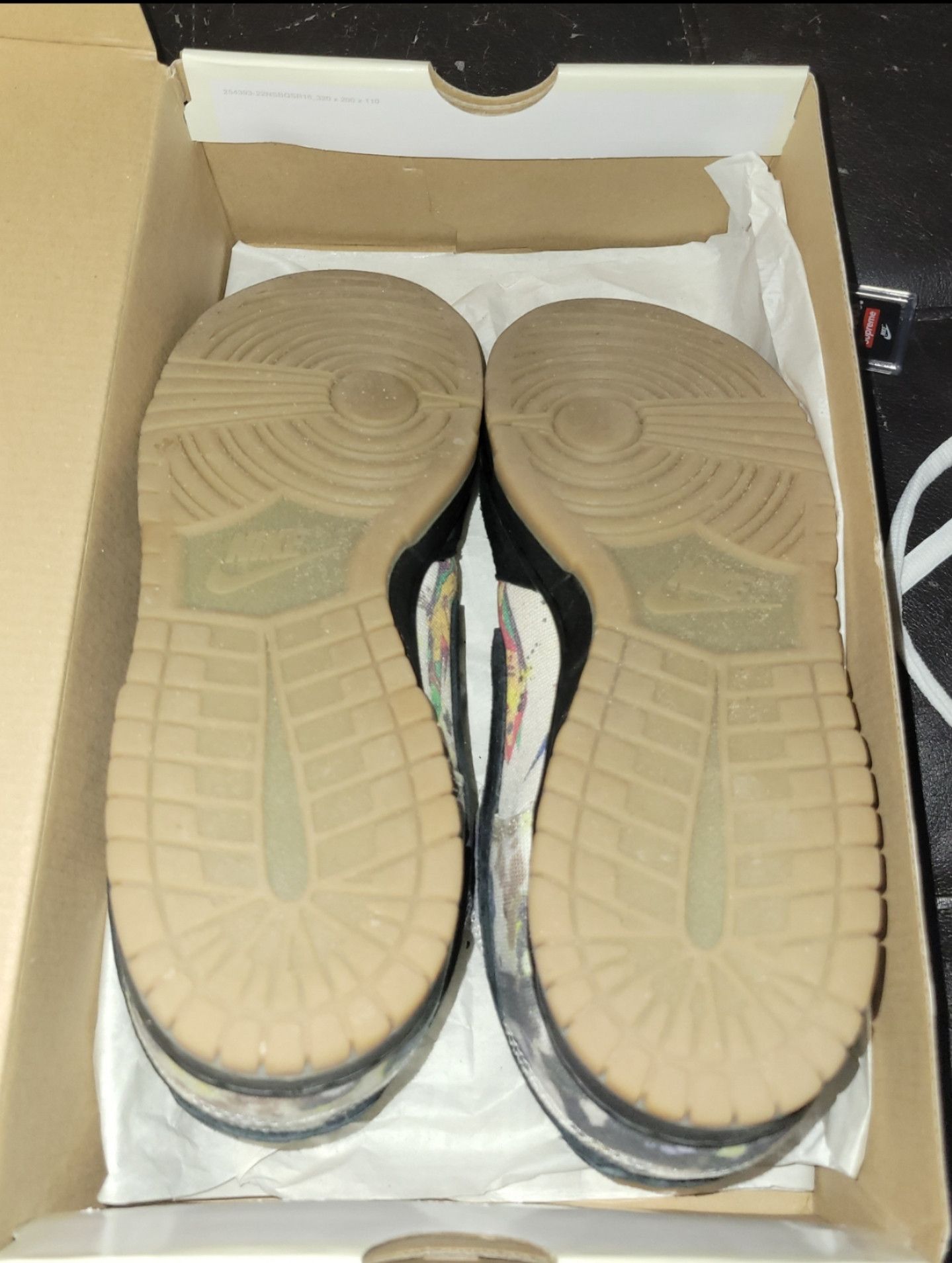 Nike × Supreme Supreme x Nike Dunk Low "Rammellzee" Size US 8 / EU 41 - 5 Thumbnail