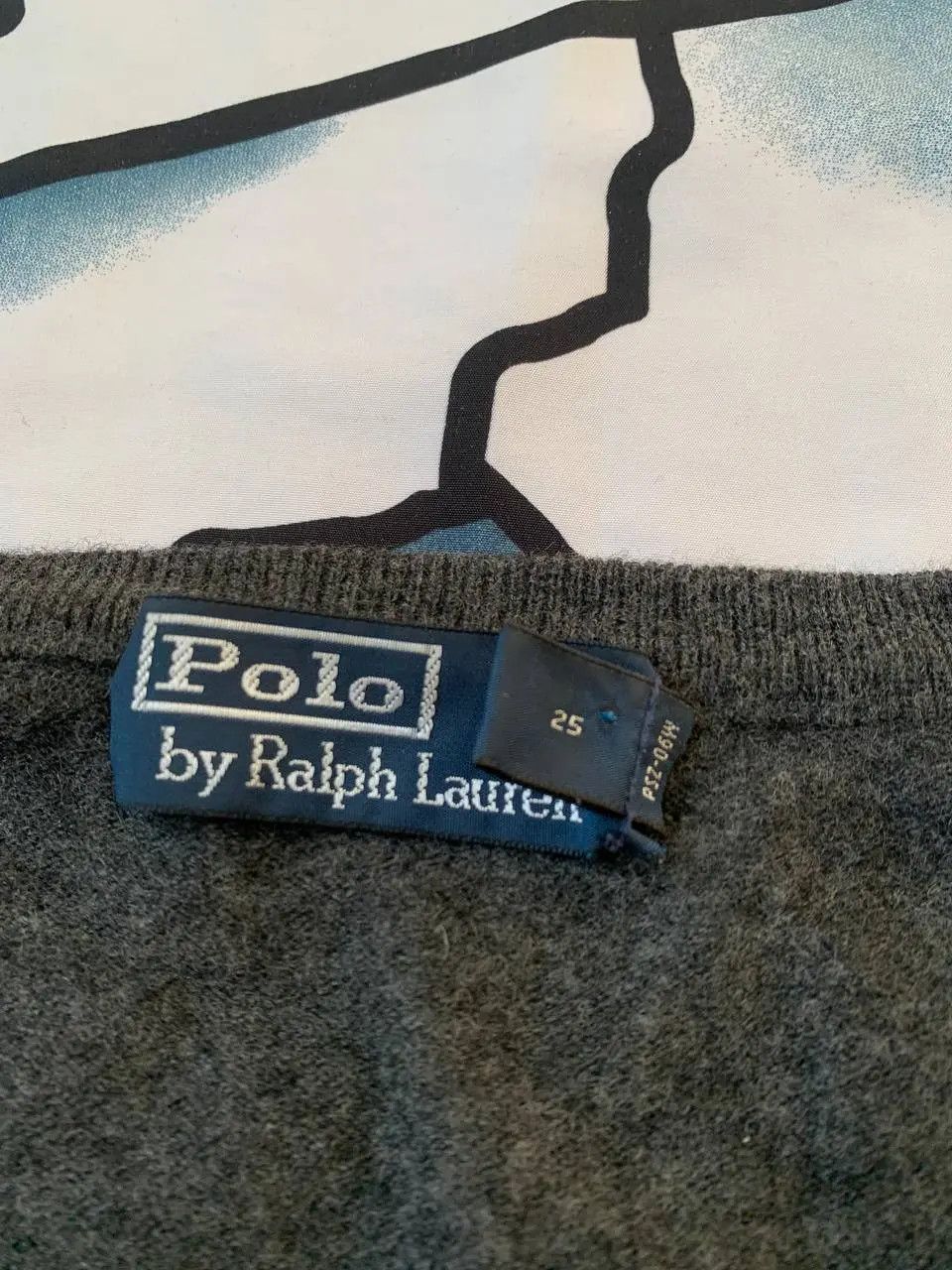 Polo Ralph Lauren Ralph Lauren vintage merino wool grey sweater Size XXL Size US XXL / EU 58 / 5 - 4 Thumbnail