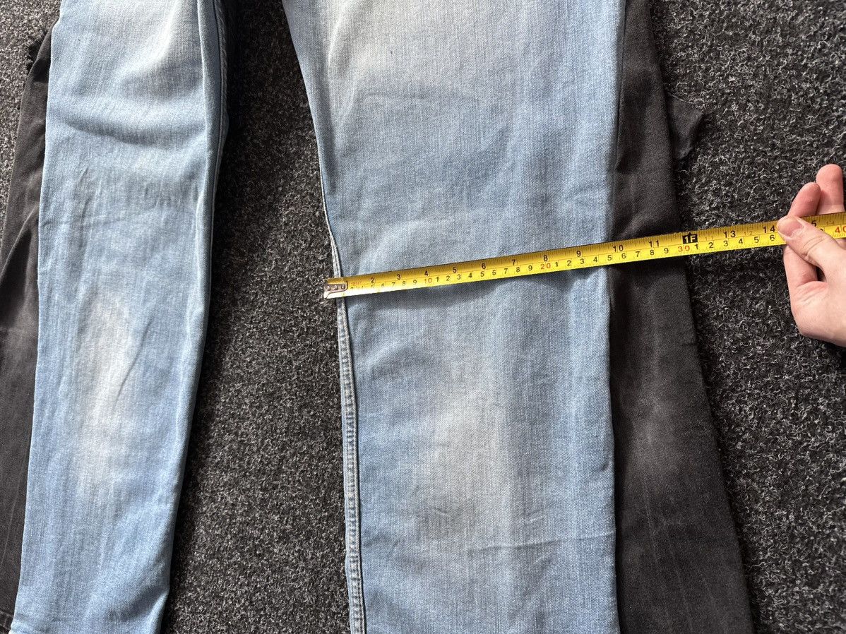 If Six Was Nine × Levi's 🚨GRAIL CUSTOM DENIM JEANS 2in1 ULTRA BAGGY Y2K JAPANESE STYL Size US 33 - 20 Thumbnail