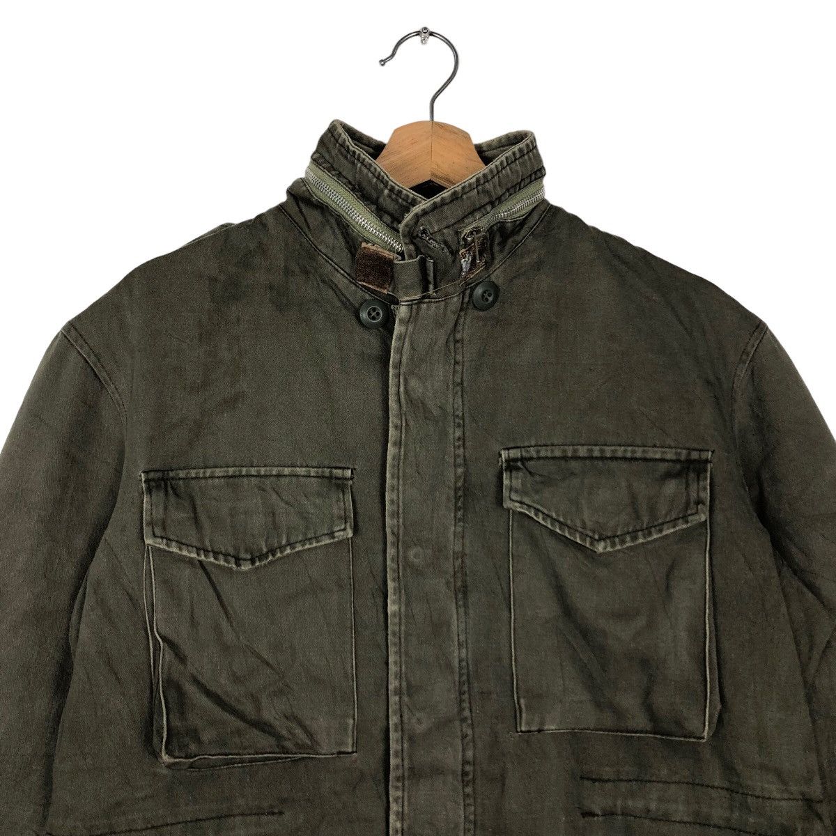 Buzz Rickson's 🔥90’s Vintage Field Jacket Cargo Pocket Toyo Enterprise Size US M / EU 48-50 / 2 - 3 Thumbnail