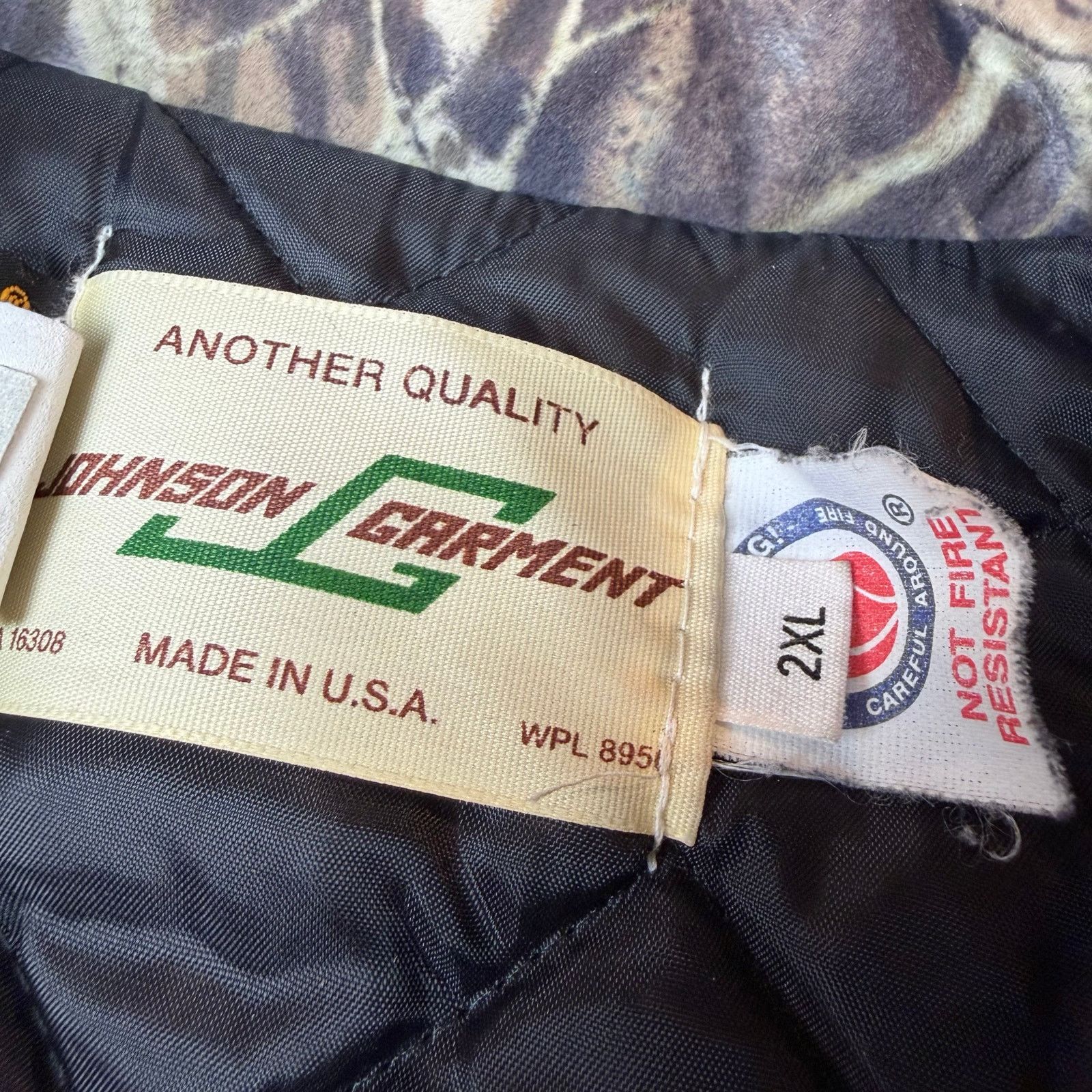 Other Vintage Johnson Garment Camo Hunting Jacket 2XL Size US XXL / EU 58 / 5 - 5 Thumbnail