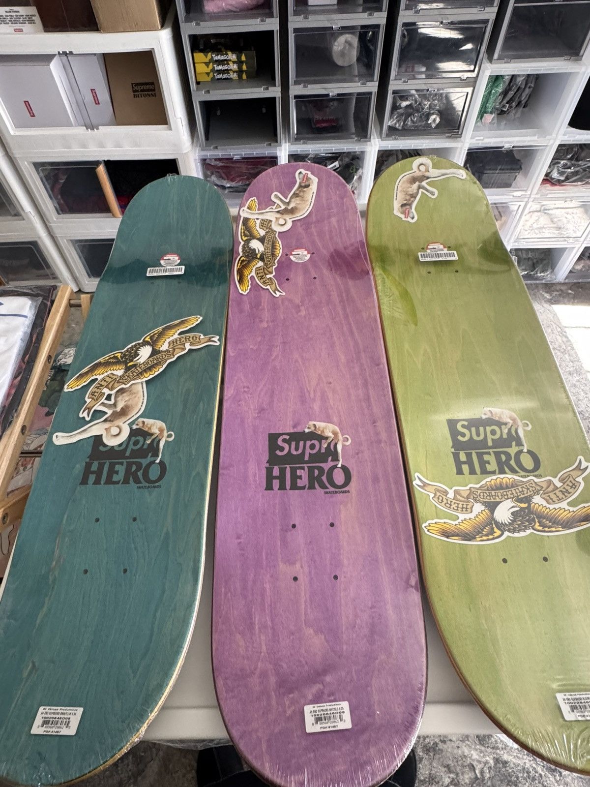 Supreme Supreme ANTIHERO Skateboard Set Size ONE SIZE - 2 Thumbnail