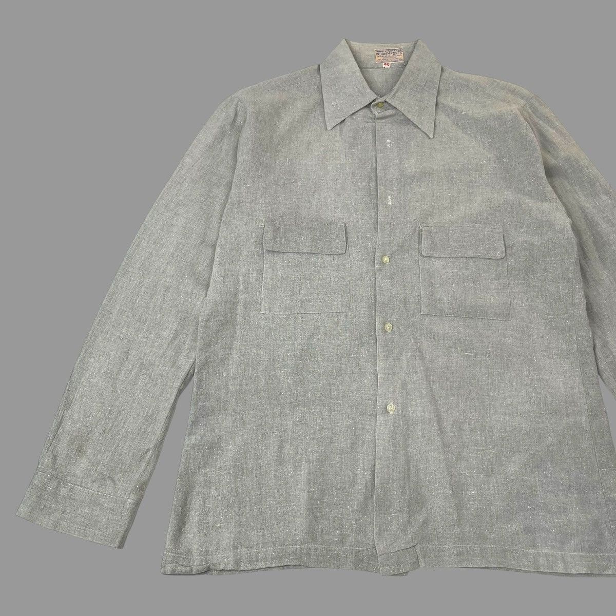 Vintage Vintage 1950s Ricky style button up shirt Size US L / EU 52-54 / 3 - 3 Thumbnail