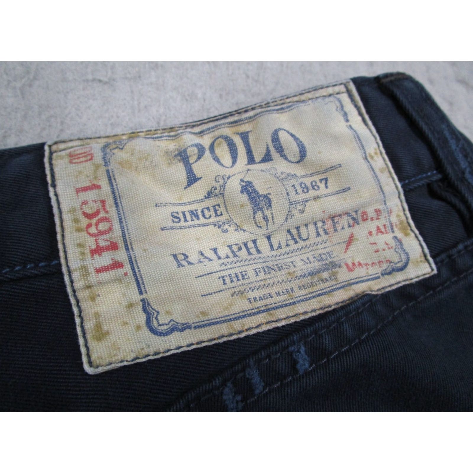 Polo Ralph Lauren Polo Ralph Lauren Pants Mens 36x34 Navy Blue Classic 867 Straight Casual Chino 34 Inseam Regular 36 Blue Polo Ralph Lauren Andrew Mens Pants" Size US M / EU 48-50 / 2 - 3 Thumbnail