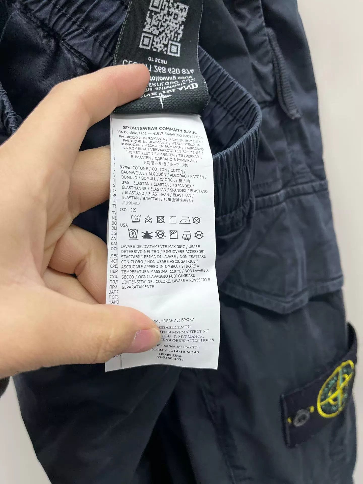 Stone Island Stone Island Washed Double Pocket Work Pants 34 99 New Size US 34 / EU 50 - 7 Thumbnail