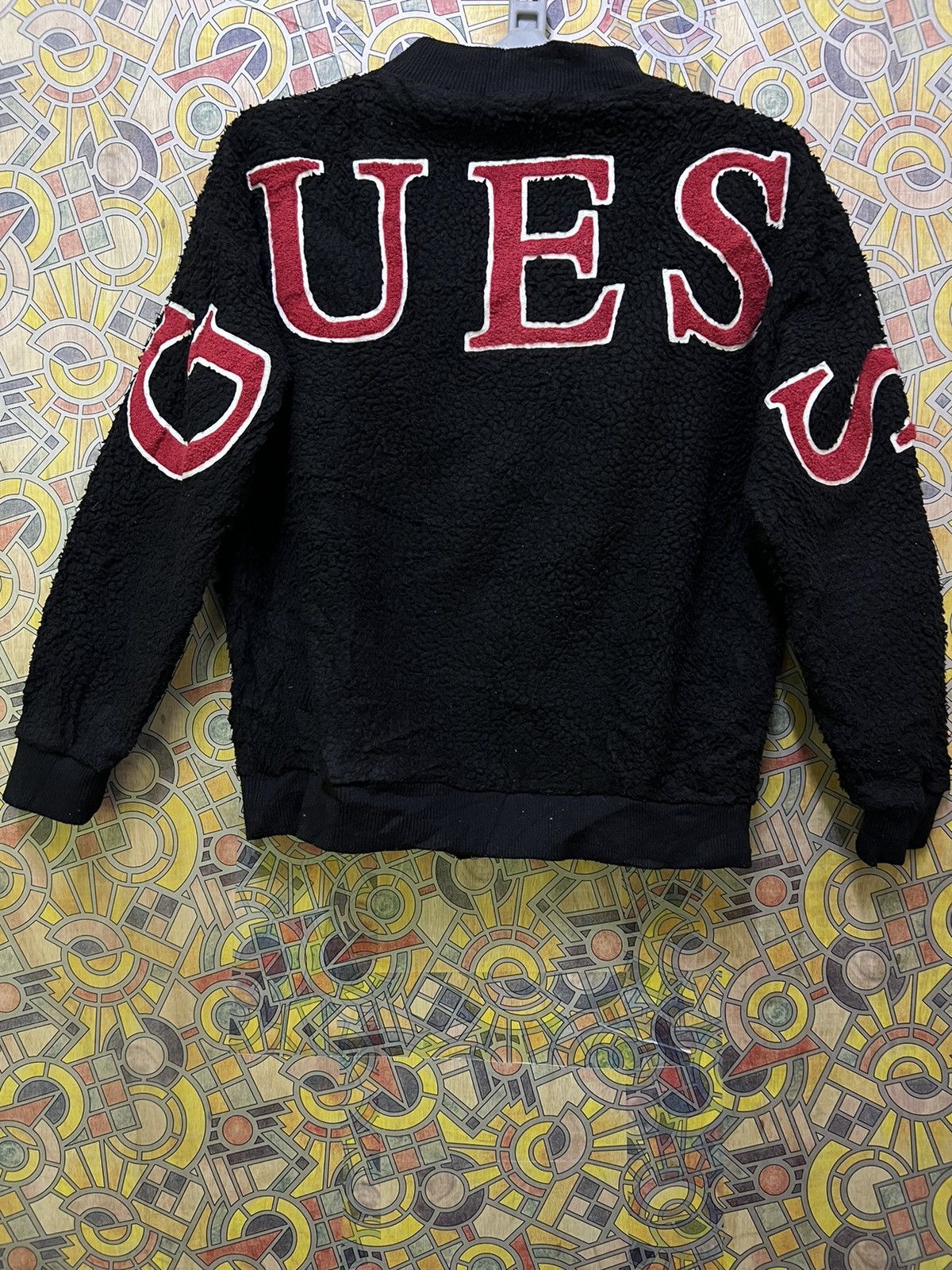Guess Extremely rare GUESS Ges jacket Boa fleece outerwear GJ31 Size US L / EU 52-54 / 3 - 15 Thumbnail