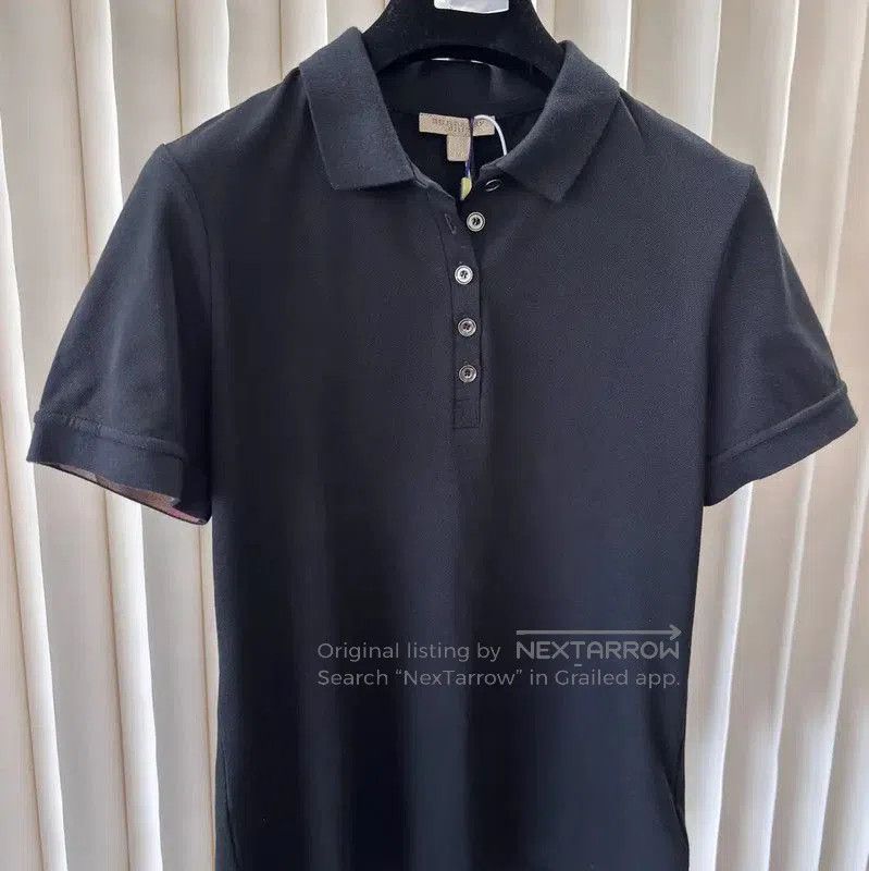 Burberry Burberry Women's Black Cotton T-Shirt. Size M / US 6-8 / IT 42-44 - 2 Thumbnail