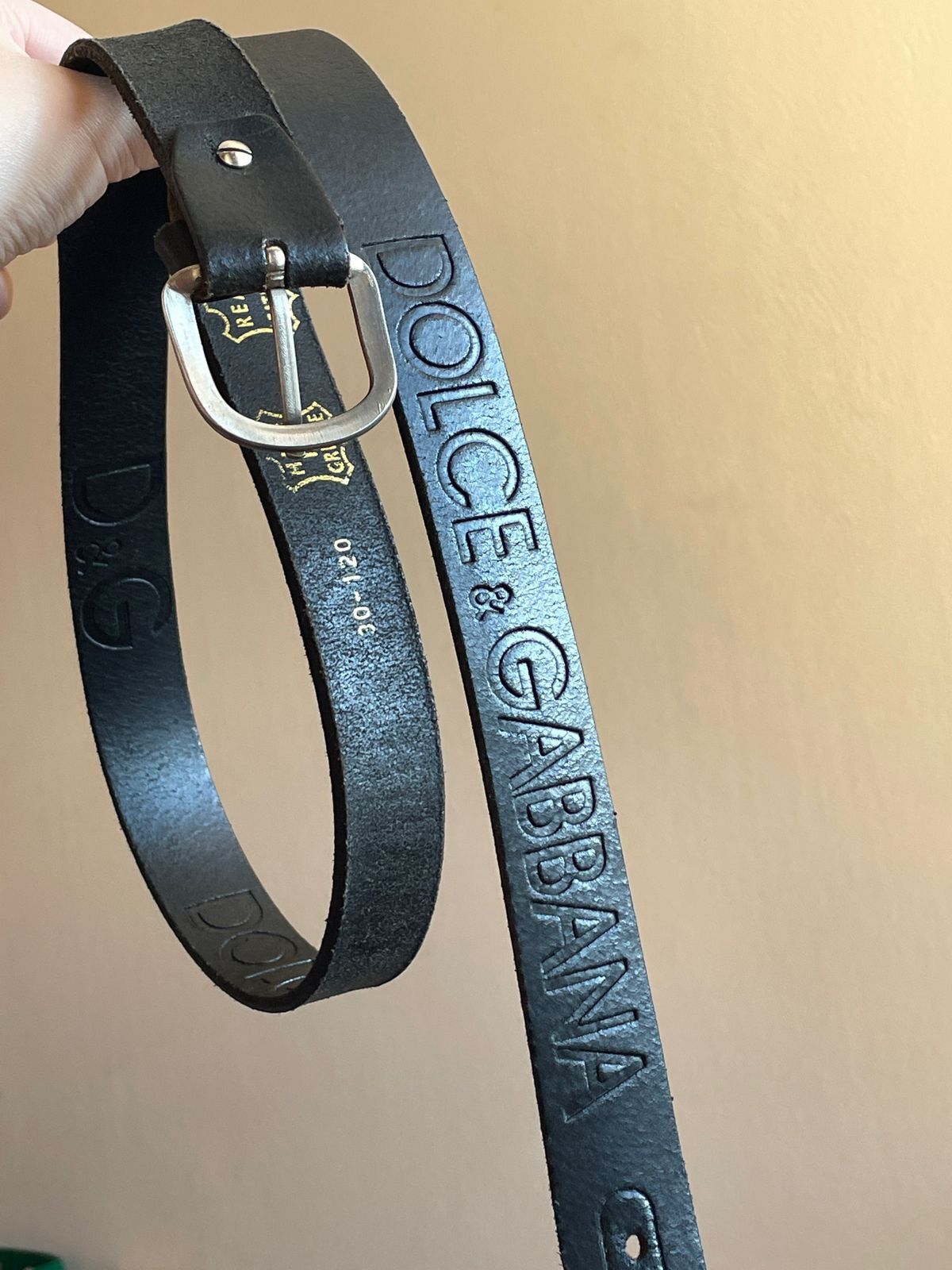 Dolce & Gabbana Dolce & Gabbana Vintage Leather Belt Size ONE SIZE - 1 Thumbnail