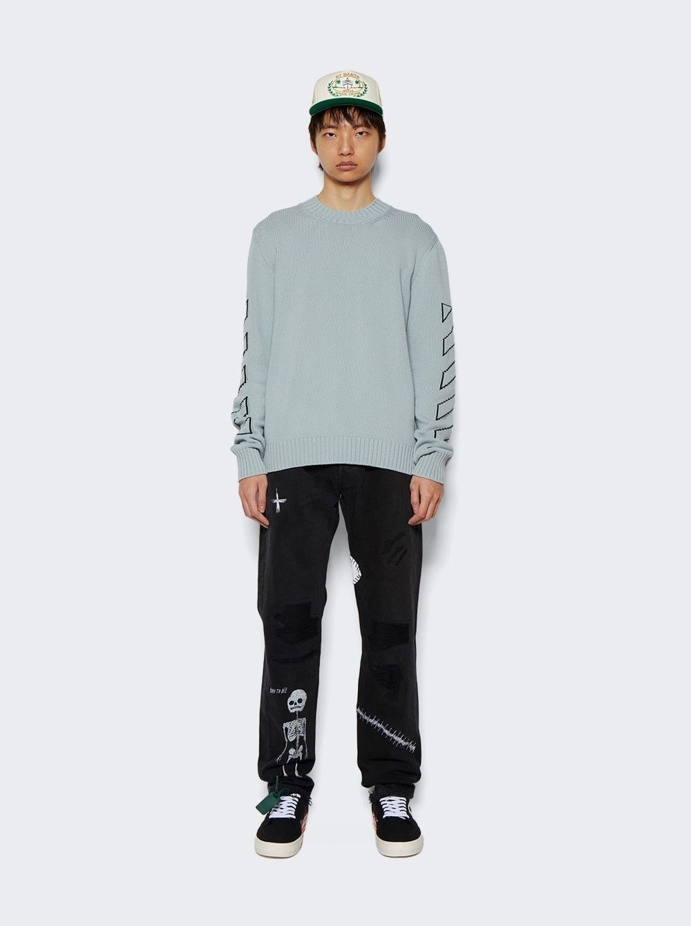 Gallery Dept. o1mle0226 Face Denim Jeans in Black Size US 32 / EU 48 - 2 Thumbnail