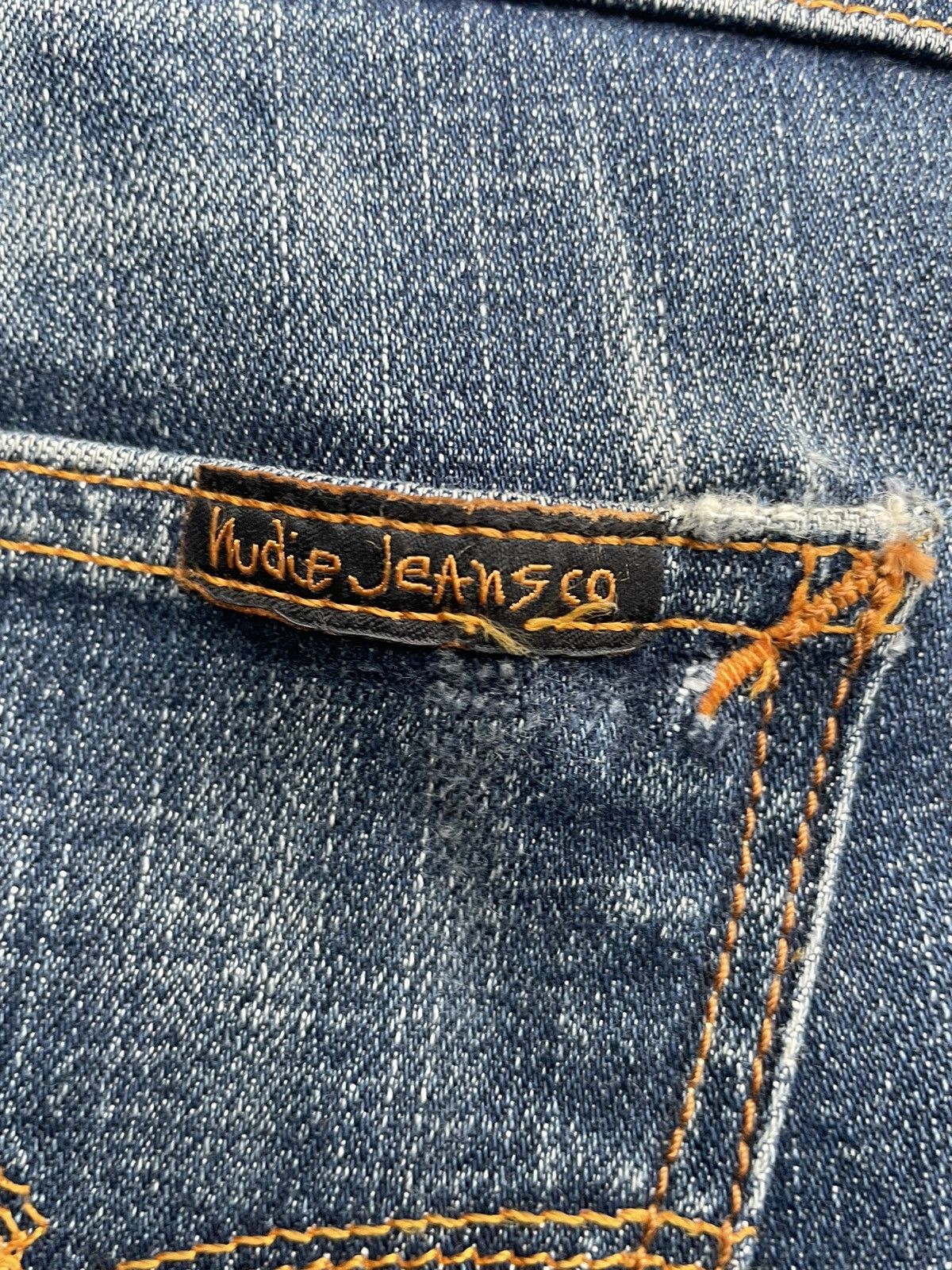 Nudie Jeans Vintage Nudie Faded & Distressed Denim Size US 30 / EU 46 - 12 Thumbnail