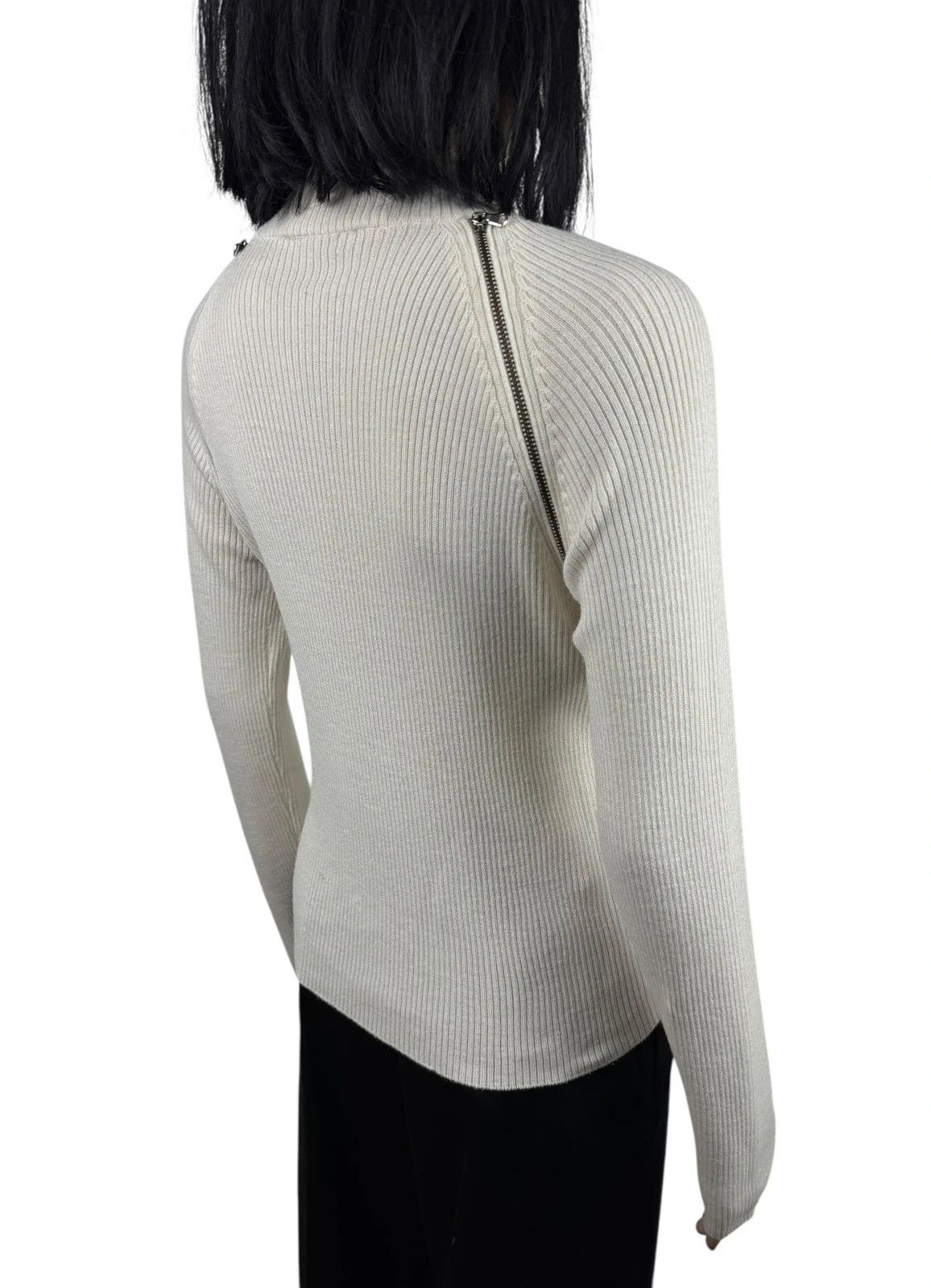 Dolce & Gabbana Dolce & Gabbana Vintage Ribbed Knit Jumper Viscose Wool Size M / US 6-8 / IT 42-44 - 12 Thumbnail