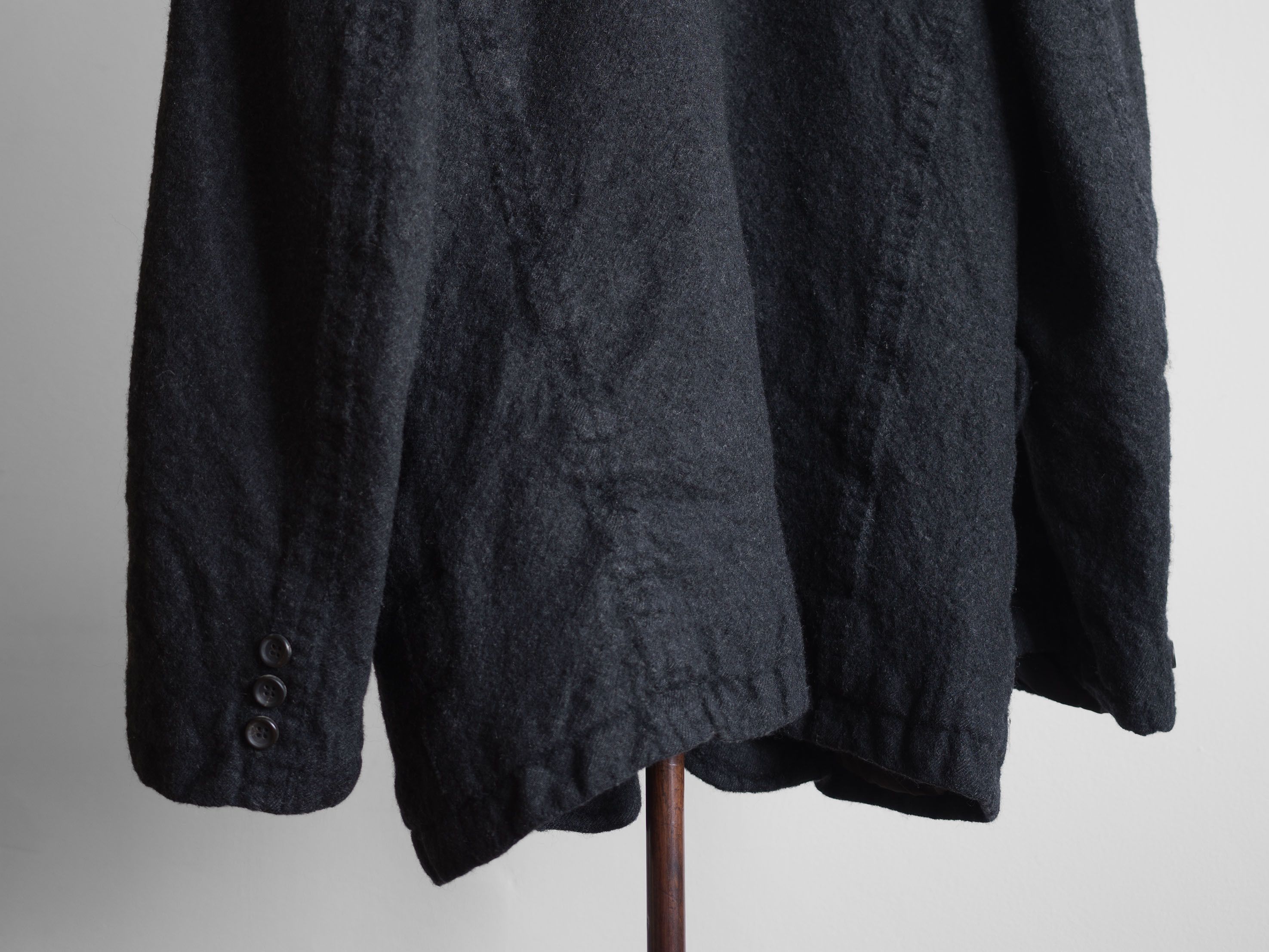 Comme des Garcons Homme AW2004 COMME des GARÇONS HOMME BOILED WOOL JACKET Size US M / EU 48-50 / 2 - 7 Thumbnail
