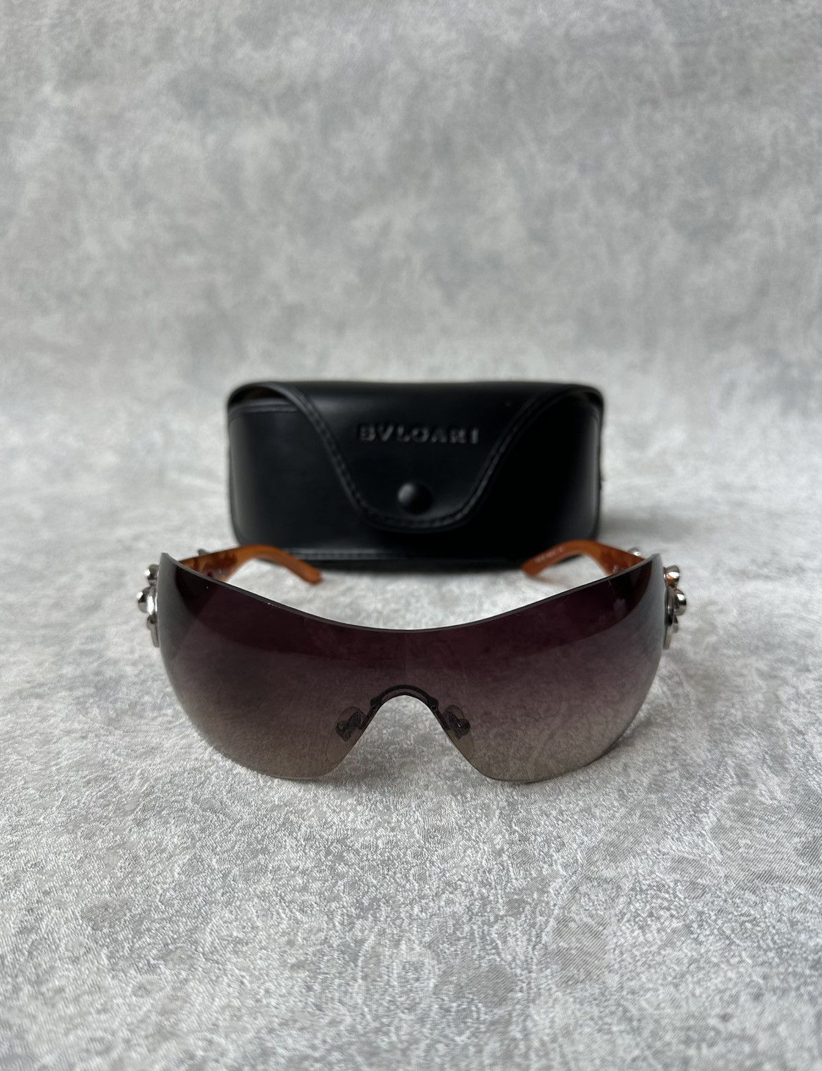 Bvlgari Bvlgari 652-B Crystal Flower Swarowski Rare Sunglasses Size ONE SIZE - 2 Thumbnail