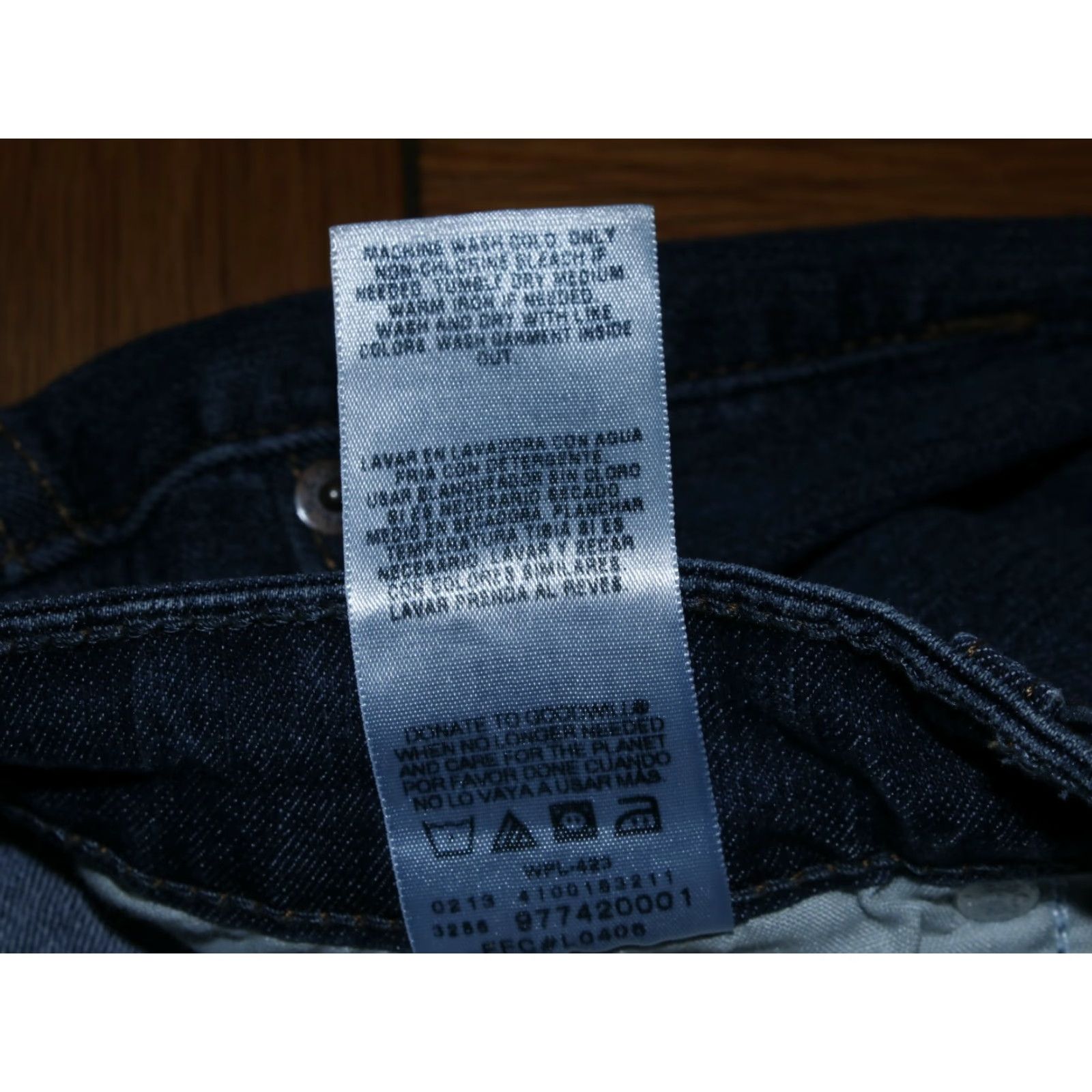 Levi's Levi's Signature Jeans Skinny Denim Blue 18M Adult Women 36X29 Jeans 5-Pocket Stretch Wool? Size 40" / US 18 - 6 Thumbnail