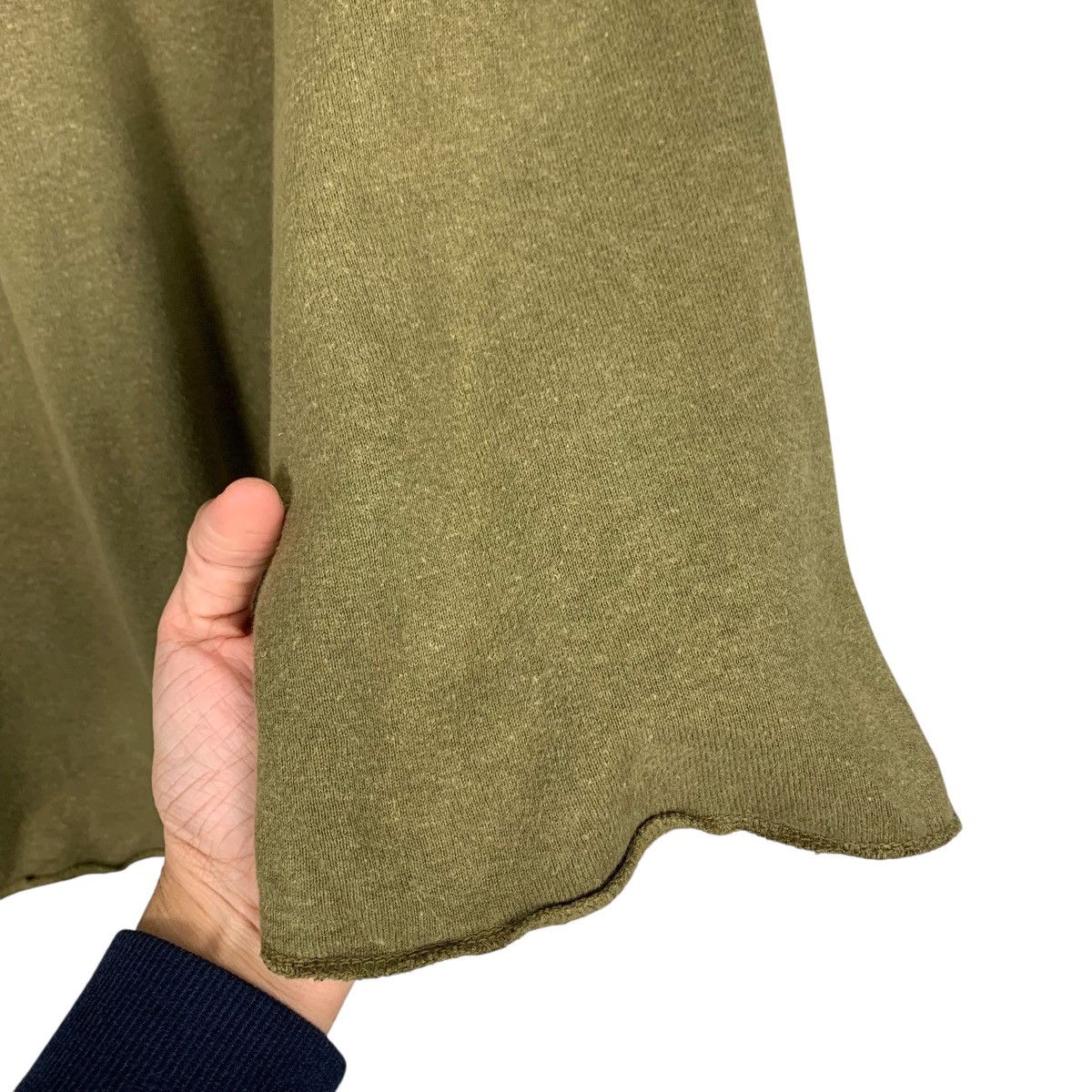 Beams Plus BEAMS Made in Usa Hemp Cotton Olive Green Sweater #1780-C79 Size US L / EU 52-54 / 3 - 9 Thumbnail