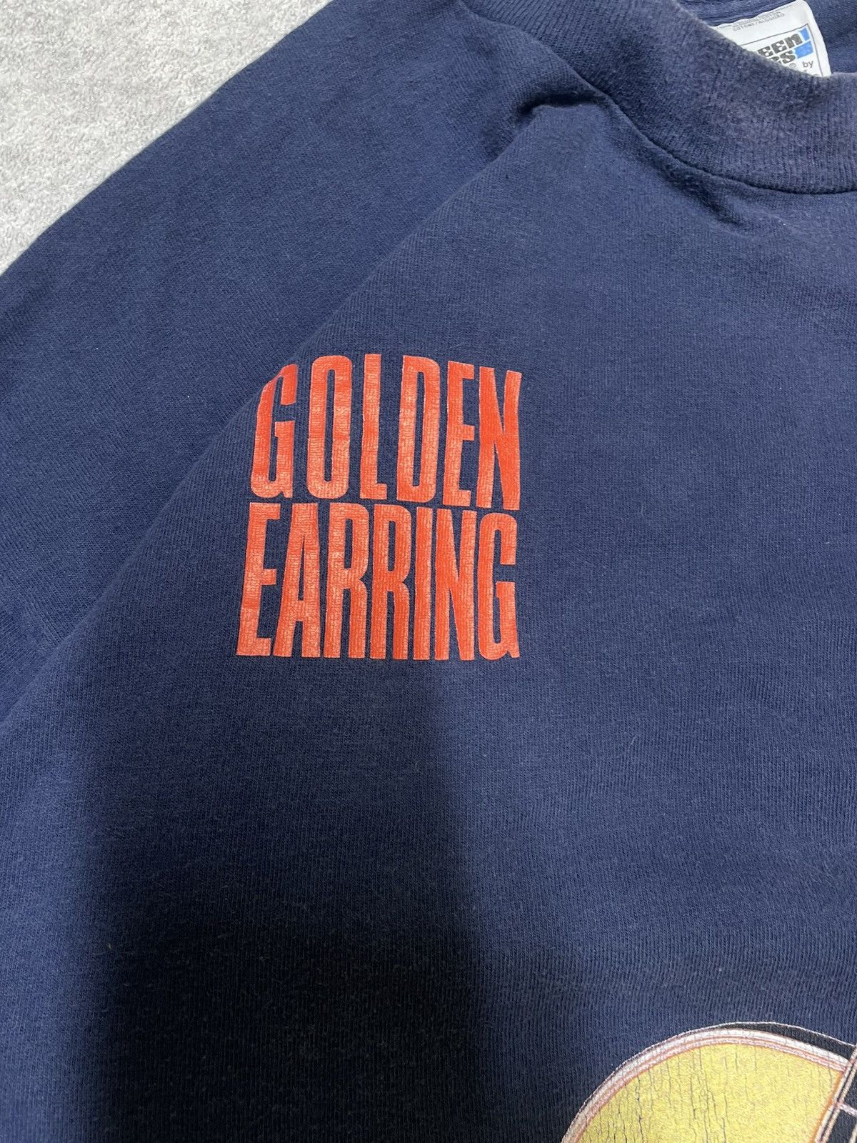 Band Tees Golden Earring Naked 2 Tour 1997/1998 Very Rare Tour Time Size US XL / EU 56 / 4 - 5 Thumbnail