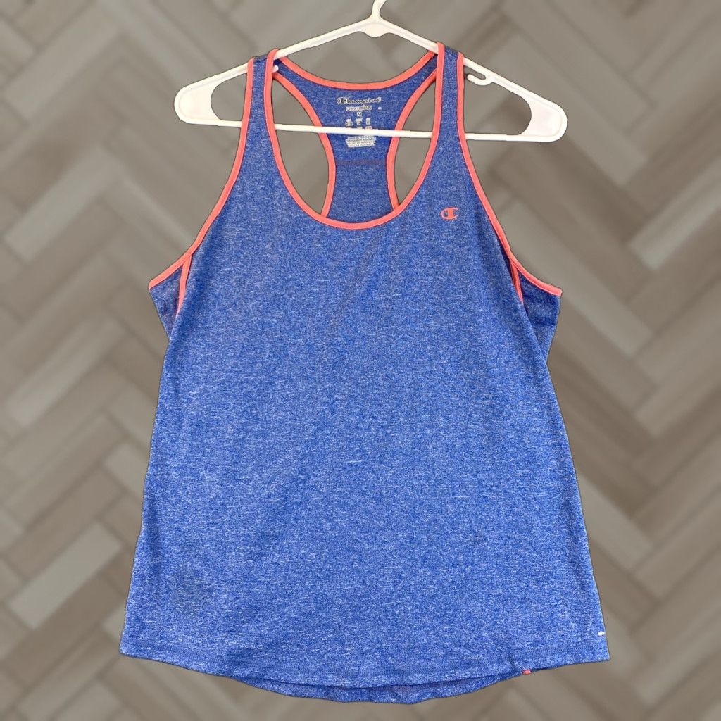 Champion Champion Basic Women’s Racerback Tank Top - Size M Blue Active Size M / US 6-8 / IT 42-44 - 1 Thumbnail