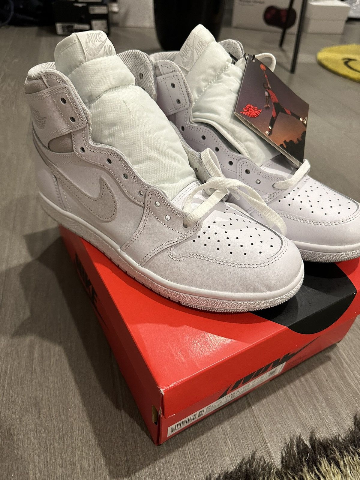 Nike Air Jordan 1 High 85 Neutral Gray | Grailed