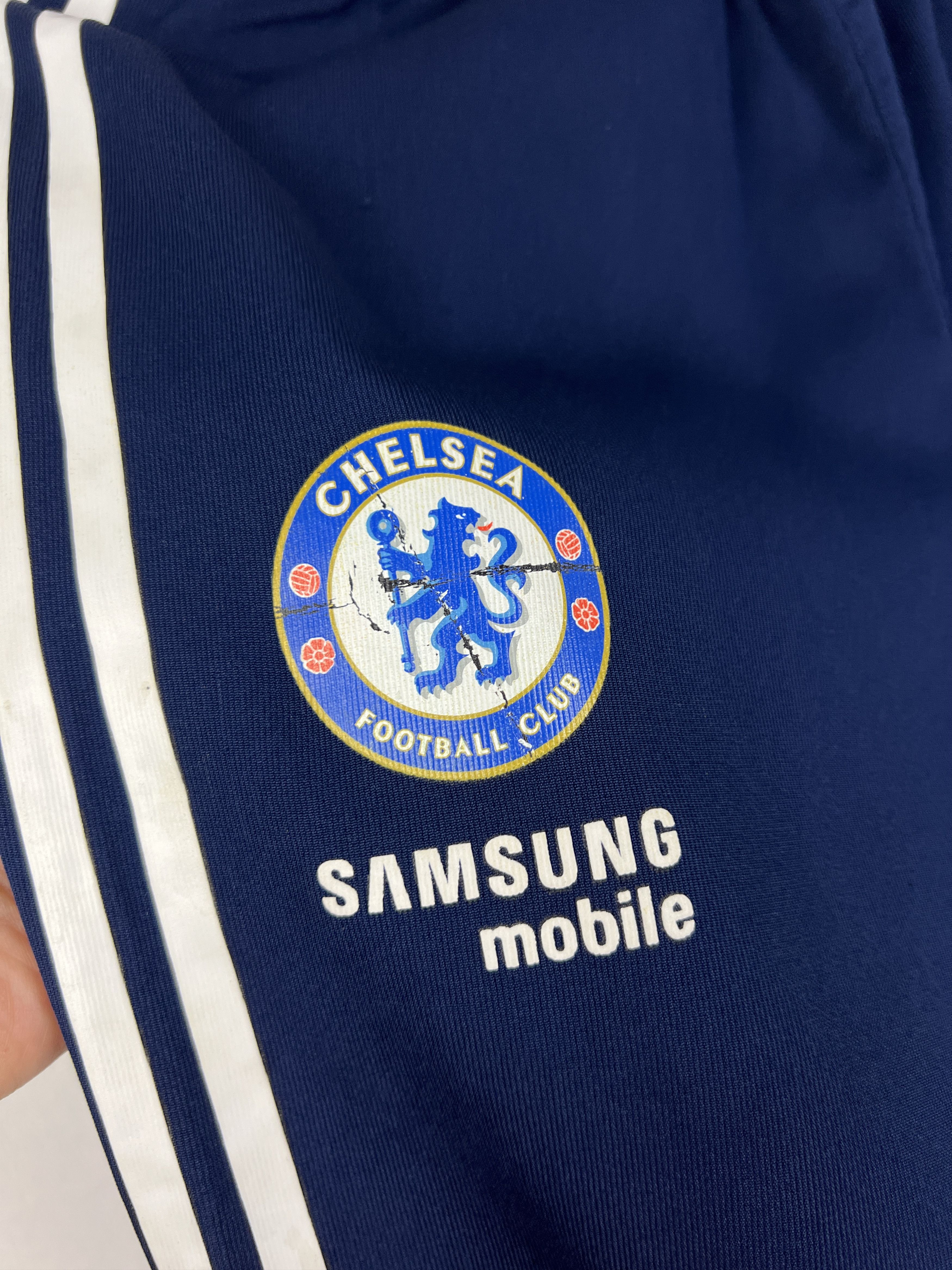 Adidas Vintage Chelsea Football Track Pants Soccer Sweatpants Rare Size US 32 / EU 48 - 4 Thumbnail