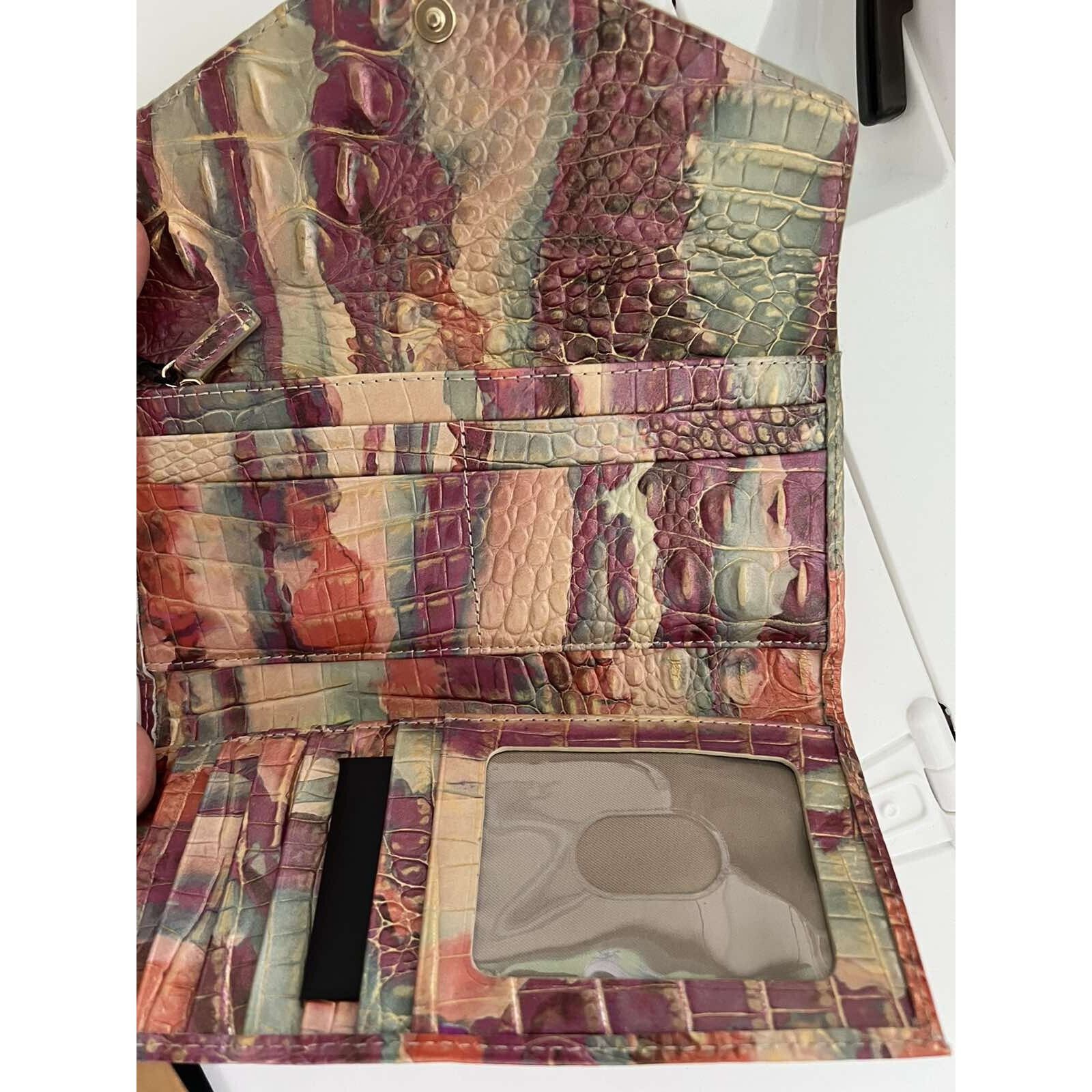 BRAHMIN Brahmin Melbourne VERONICA Trifold Wallet DESTINY B000520 Size ONE SIZE - 5 Thumbnail