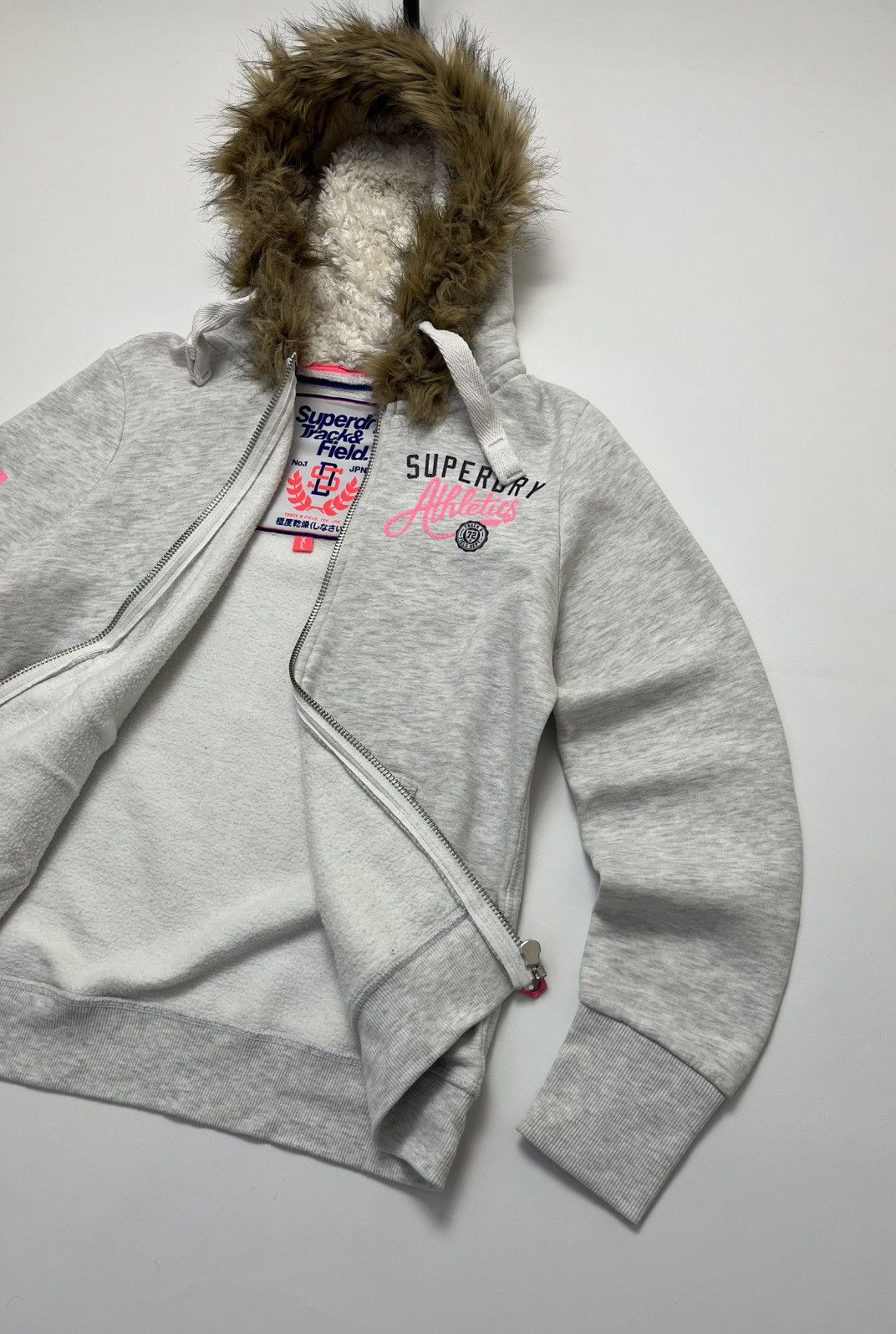 Hysteric Glamour Vintage LGB If Six Was Nine Style Faux Fur Zip Hoodie Jacket Size US M / EU 48-50 / 2 - 5 Thumbnail