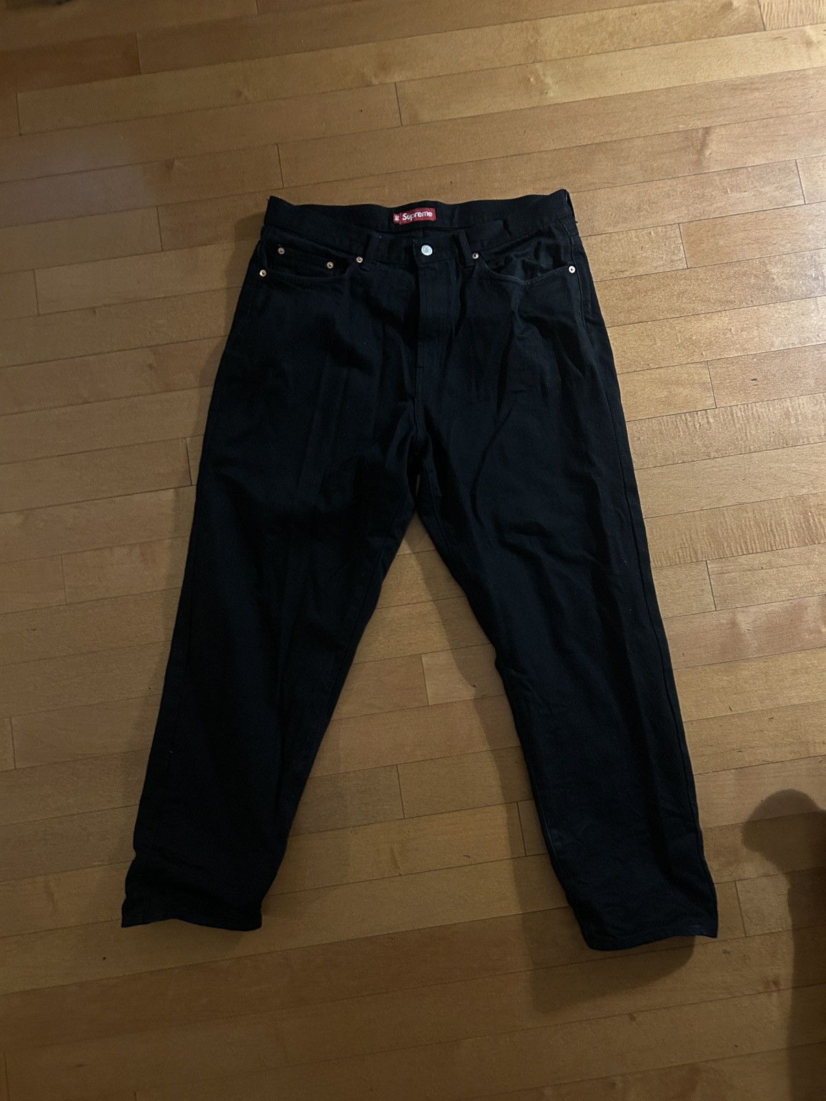 Supreme Black Supreme Selvedge Denim FW 24 Size US 36 / EU 52 - 1 Thumbnail