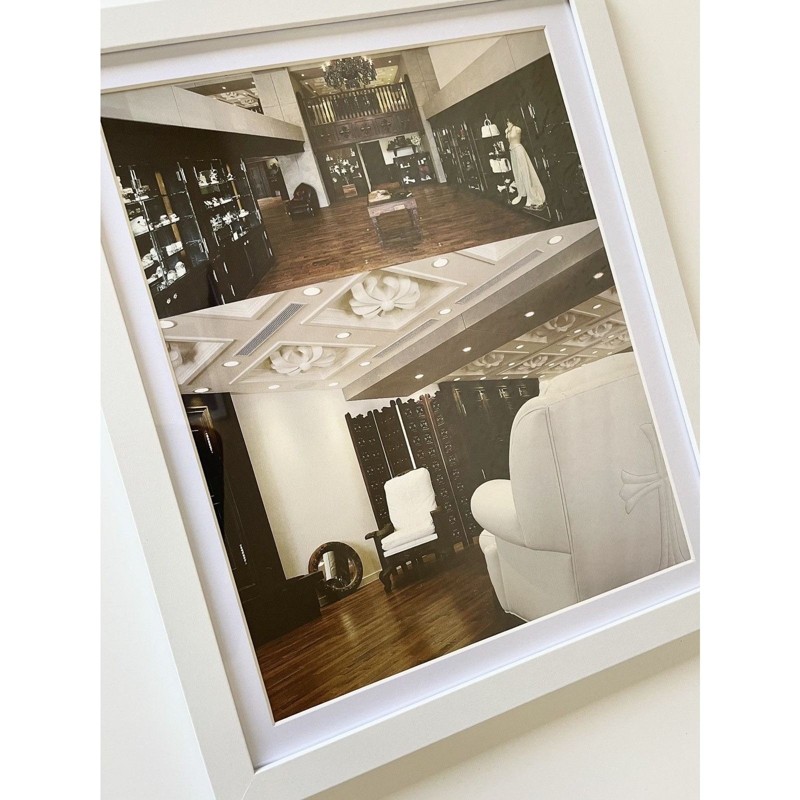 Chrome Hearts × Vintage Chrome Hearts furnished store 9x11 Framed poster Size ONE SIZE - 2 Thumbnail