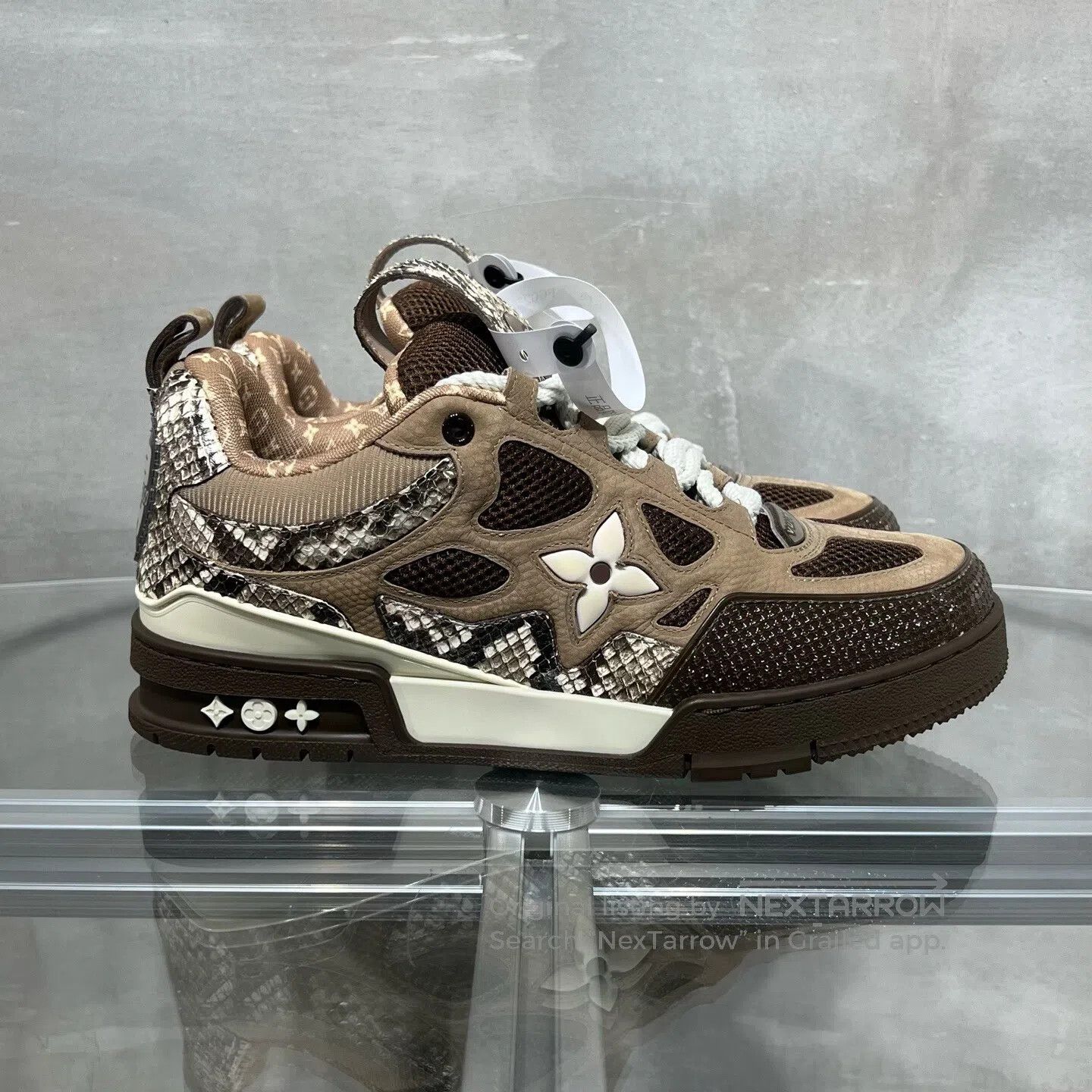 Louis Vuitton Louis Vuitton Skate Snake Pattern Board Shoes Size US 8 / EU 41 - 4 Thumbnail