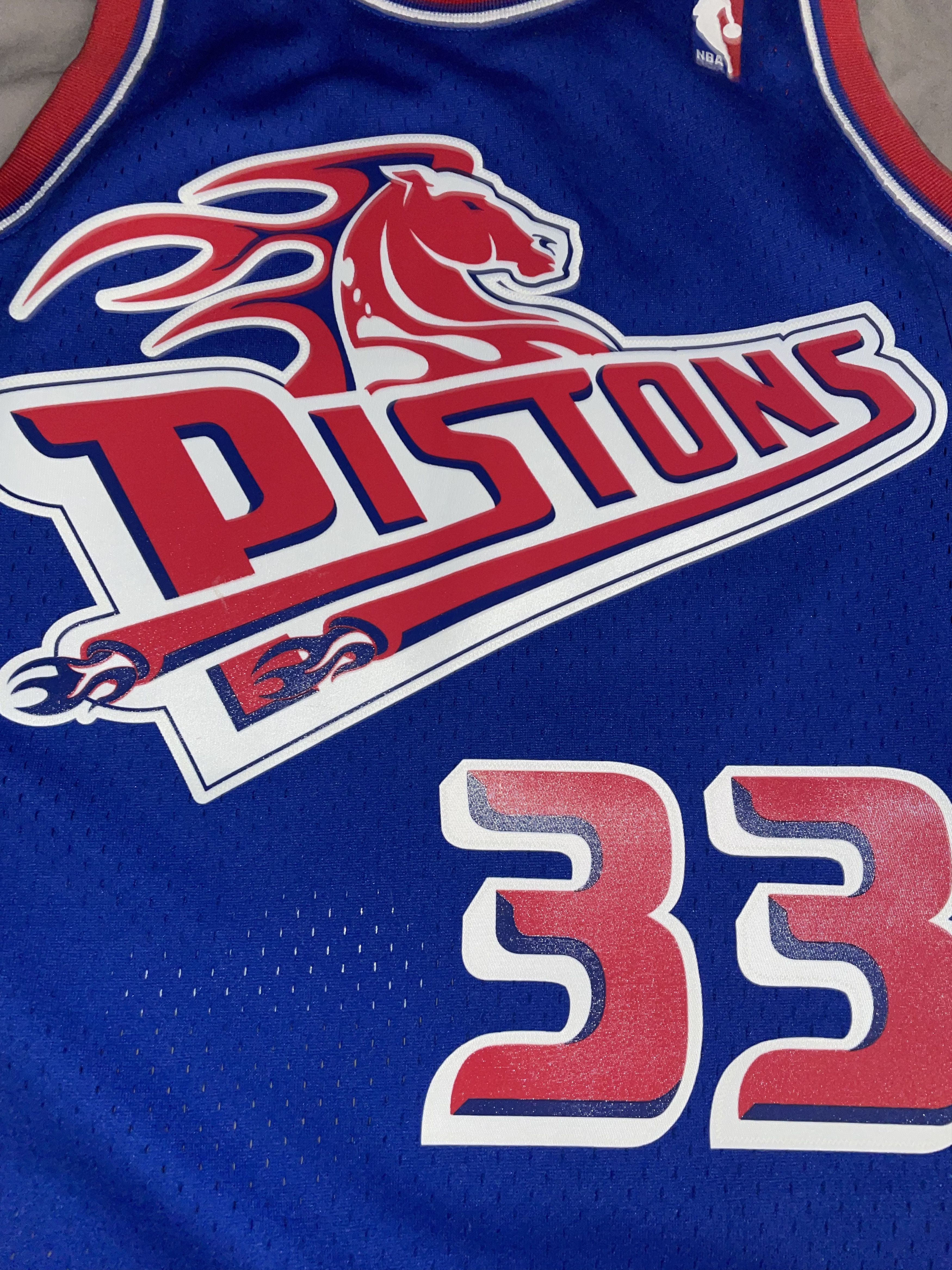 Mitchell & Ness × NBA Hardwood Classics Grant Hill Detroit Pistons TB Jersey Size US S / EU 44-46 / 1 - 4 Thumbnail