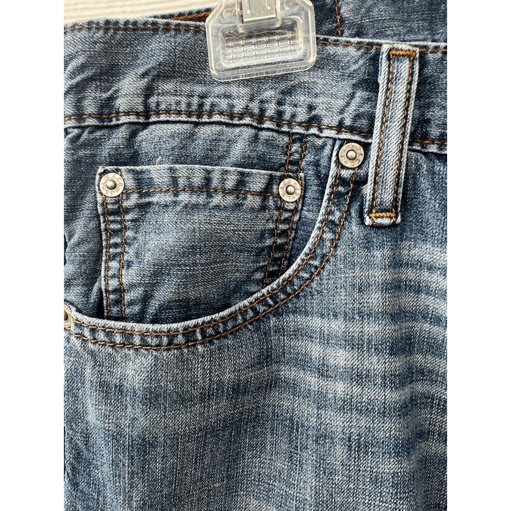 Levi's Levi's 527 Blue Jeans Straight Leg 33x 30 Size US 33 - 4 Thumbnail