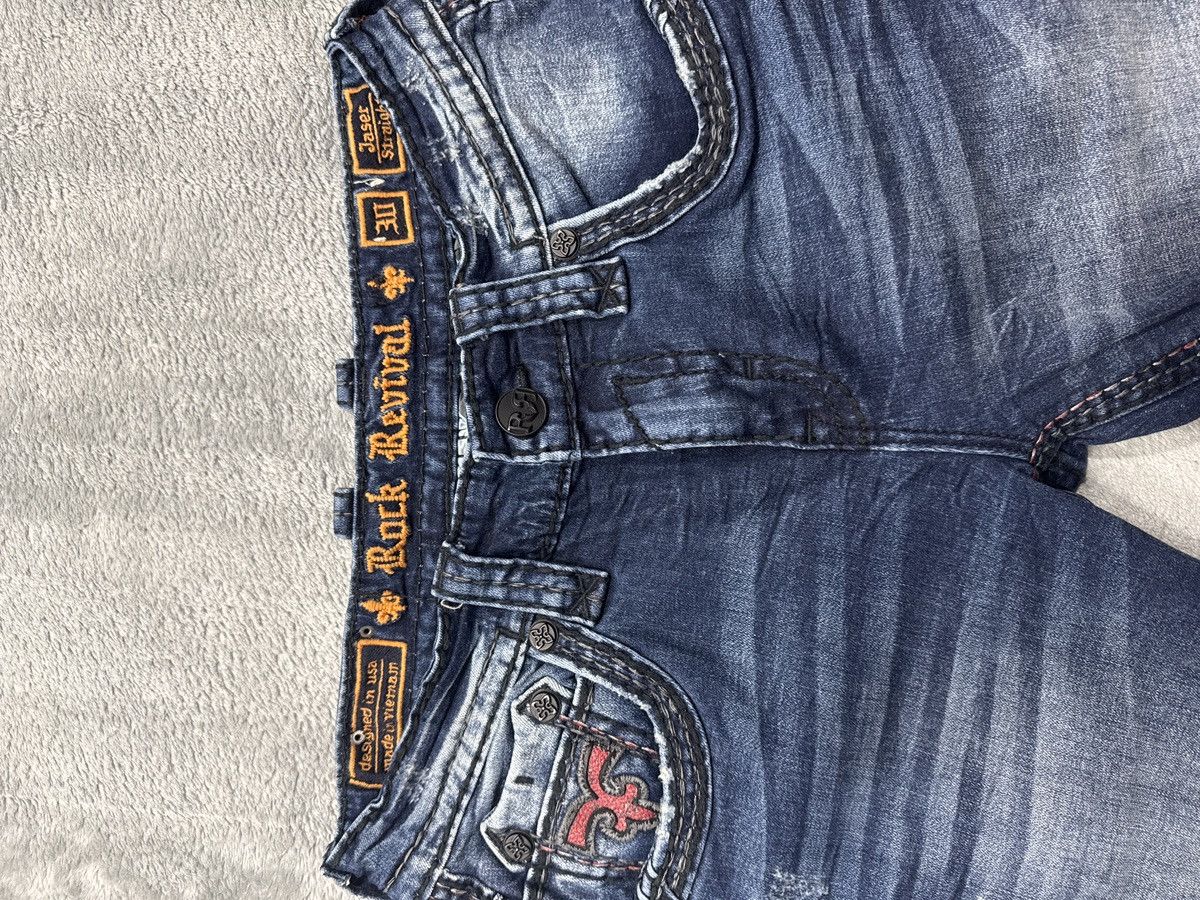 Rock Revival 30/32 Rock revival jeans. rare snakeskin red Size US 30 / EU 46 - 5 Thumbnail