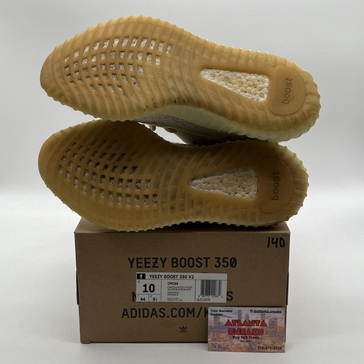 Adidas Yeezy boost 350 cream white triple white Size US 10 / EU 43 - 8 Thumbnail