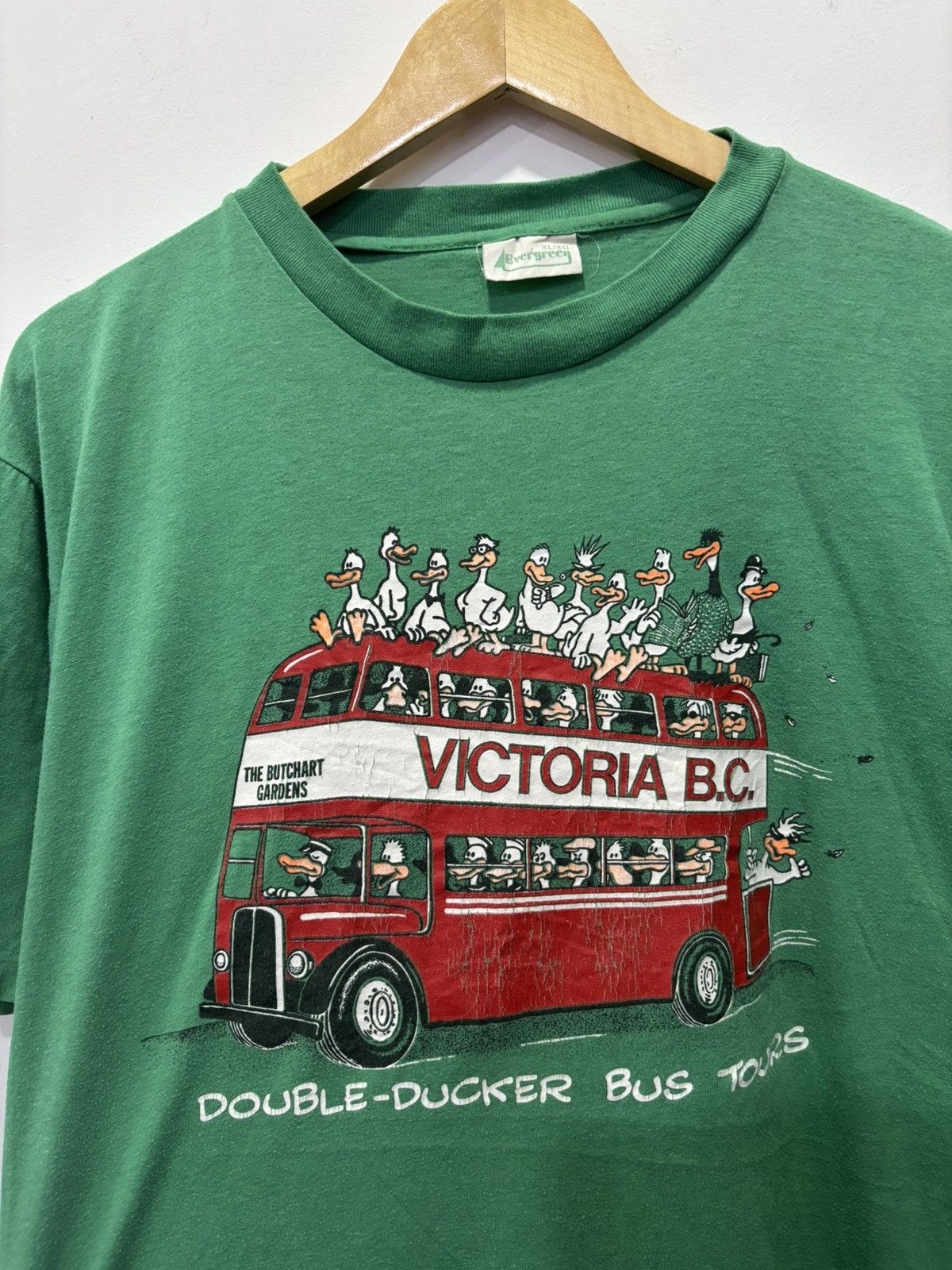 Vintage Vintage Victoria BC Tshirt Size US XL / EU 56 / 4 - 2 Thumbnail