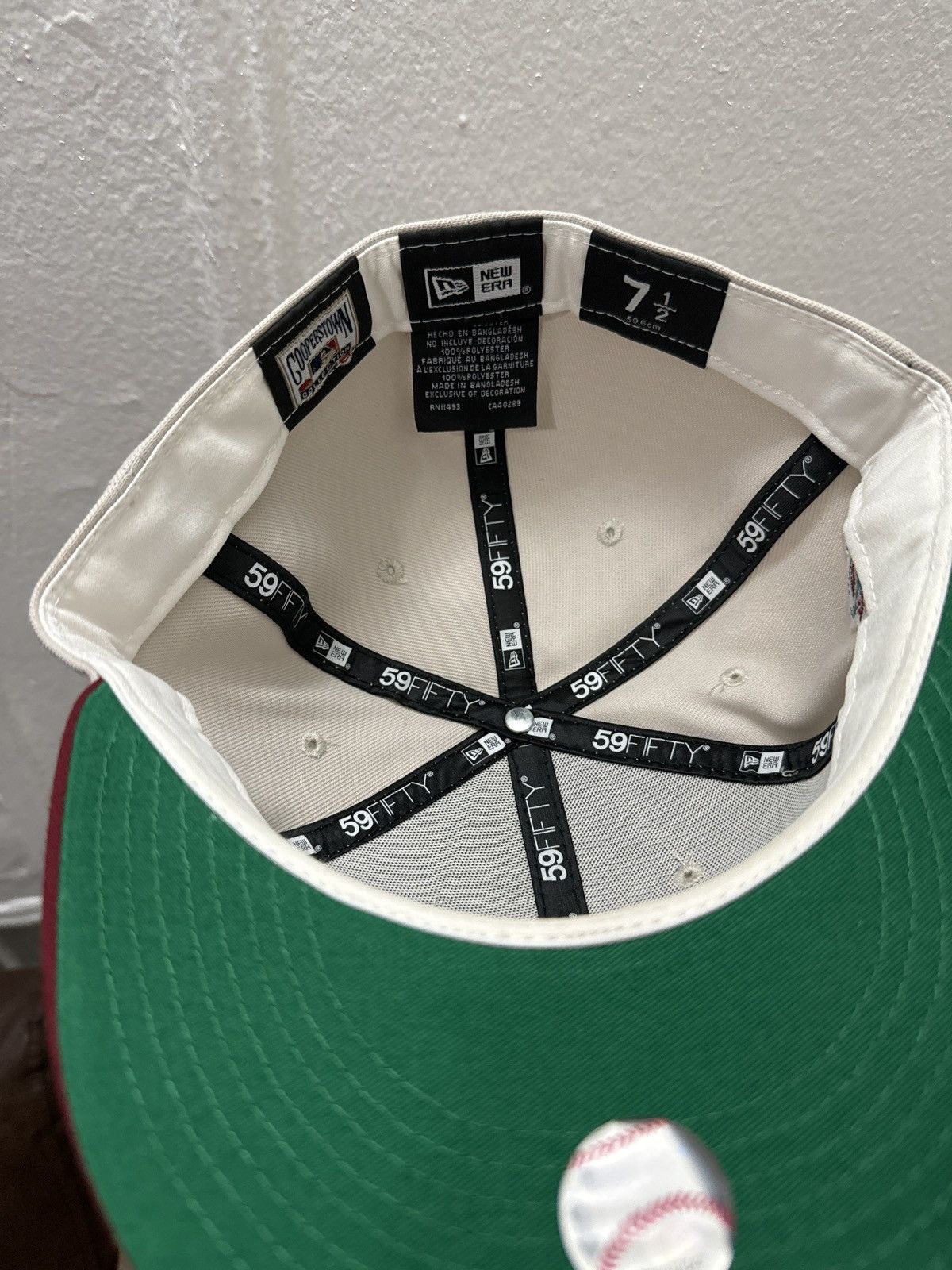 New Era New Era 59fifty Toronto Bluejays fitted hat size 7 1/2 Size ONE SIZE - 3 Thumbnail