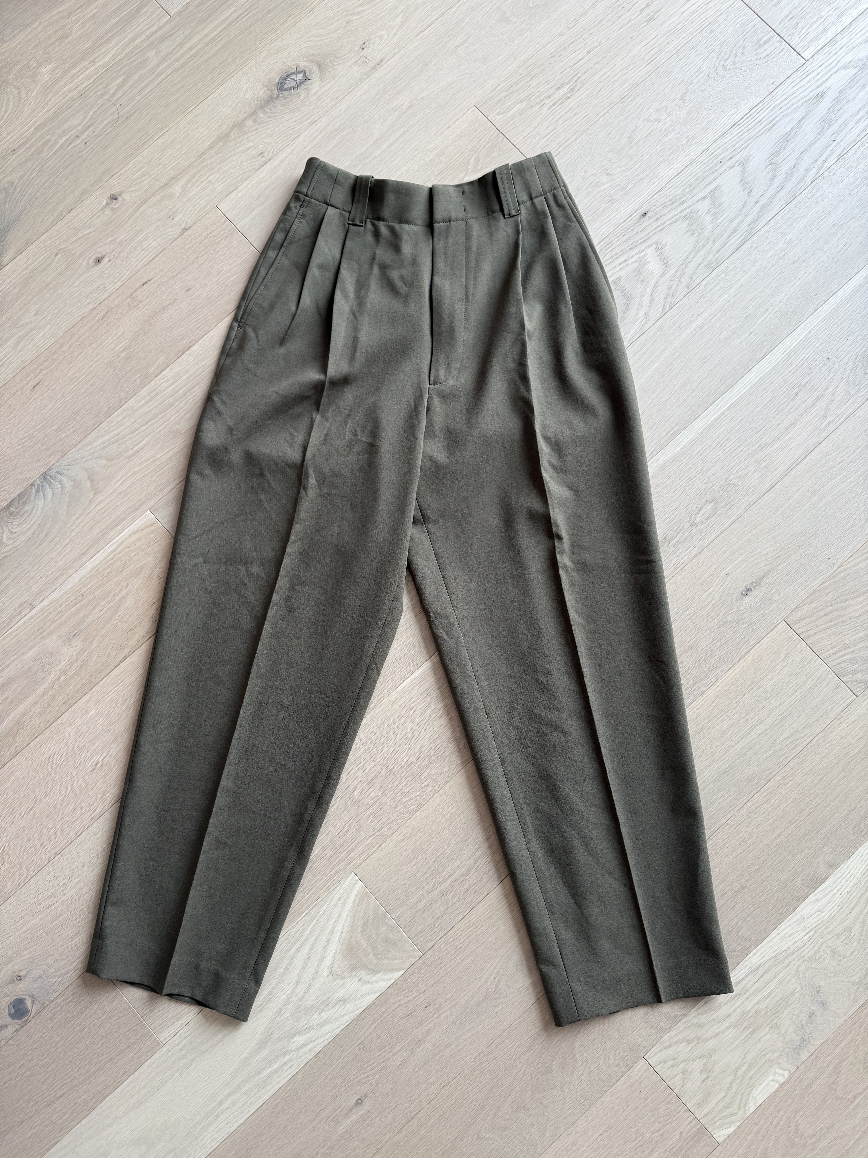 Marni × Uniqlo Uniqlo x Marni SS22 Wide Fit Easy Pants Olive Green Size S Size US 30 / EU 46 - 1 Thumbnail