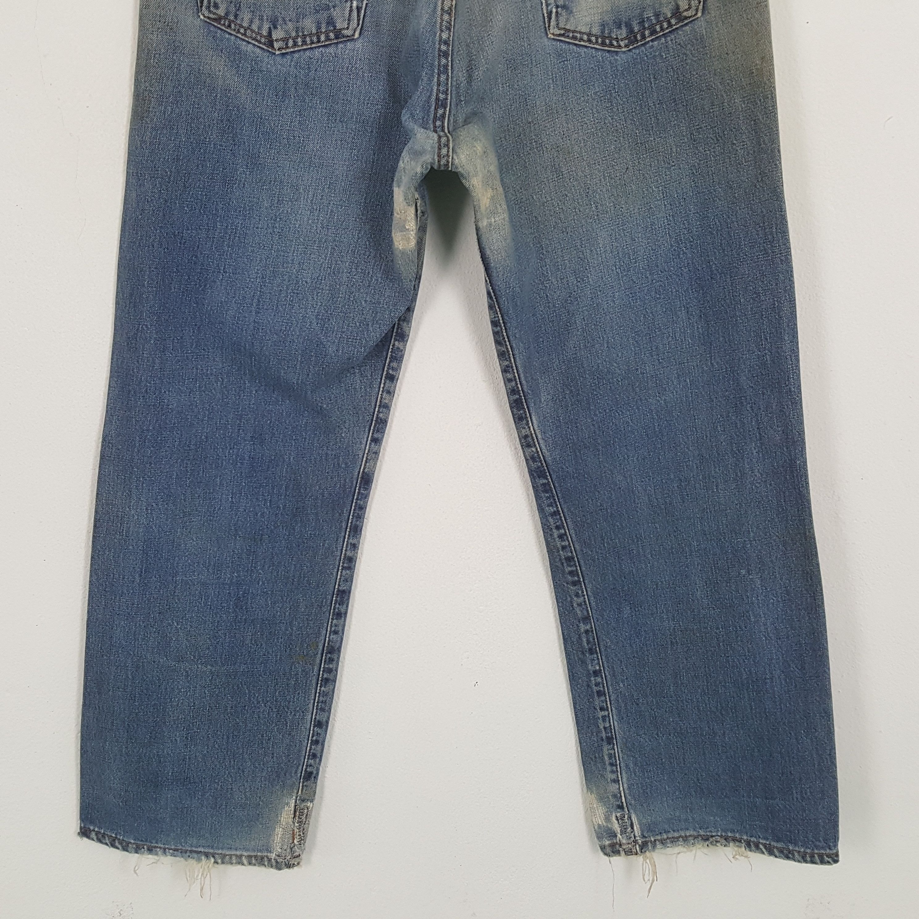Levi's × Levi's Vintage Clothing Vintage LEVI'S American Kurt Cobain Distressed Style Jean Size US 35 - 6 Thumbnail