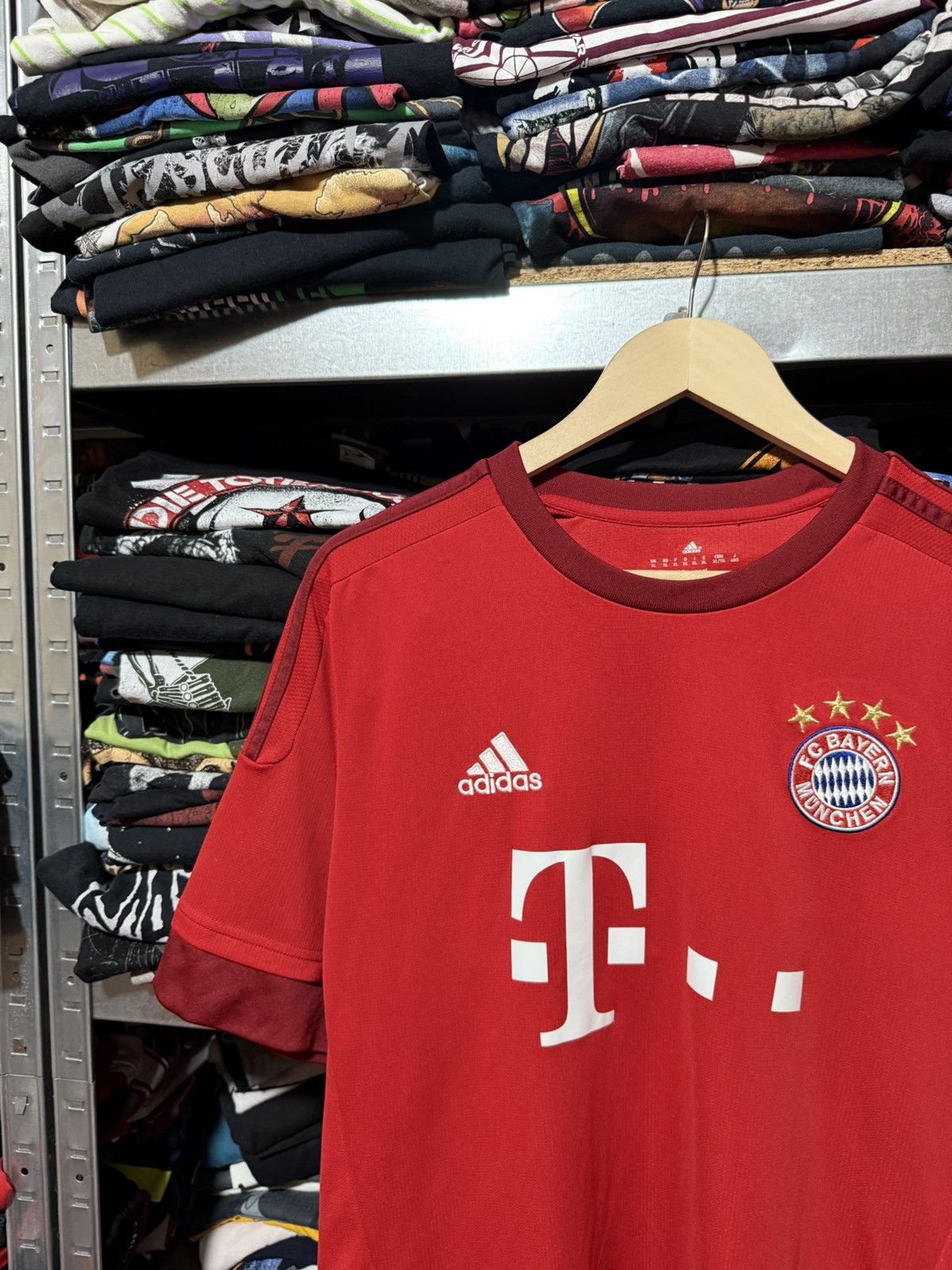 Adidas Adidas Bayern Munich HOME 2015 2016 Football Soccer Jersey Size US XL / EU 56 / 4 - 3 Thumbnail