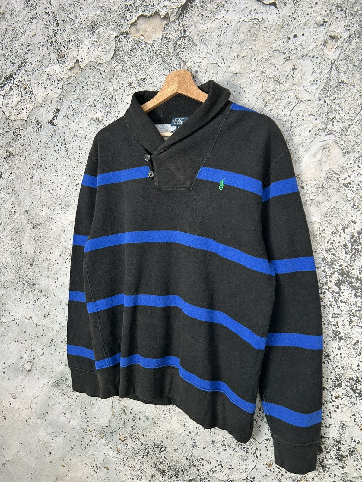 Polo Ralph Lauren Vintage Polo Ralph Lauren Sweatshirt Stripe 90s Size US S / EU 44-46 / 1 - 2 Thumbnail