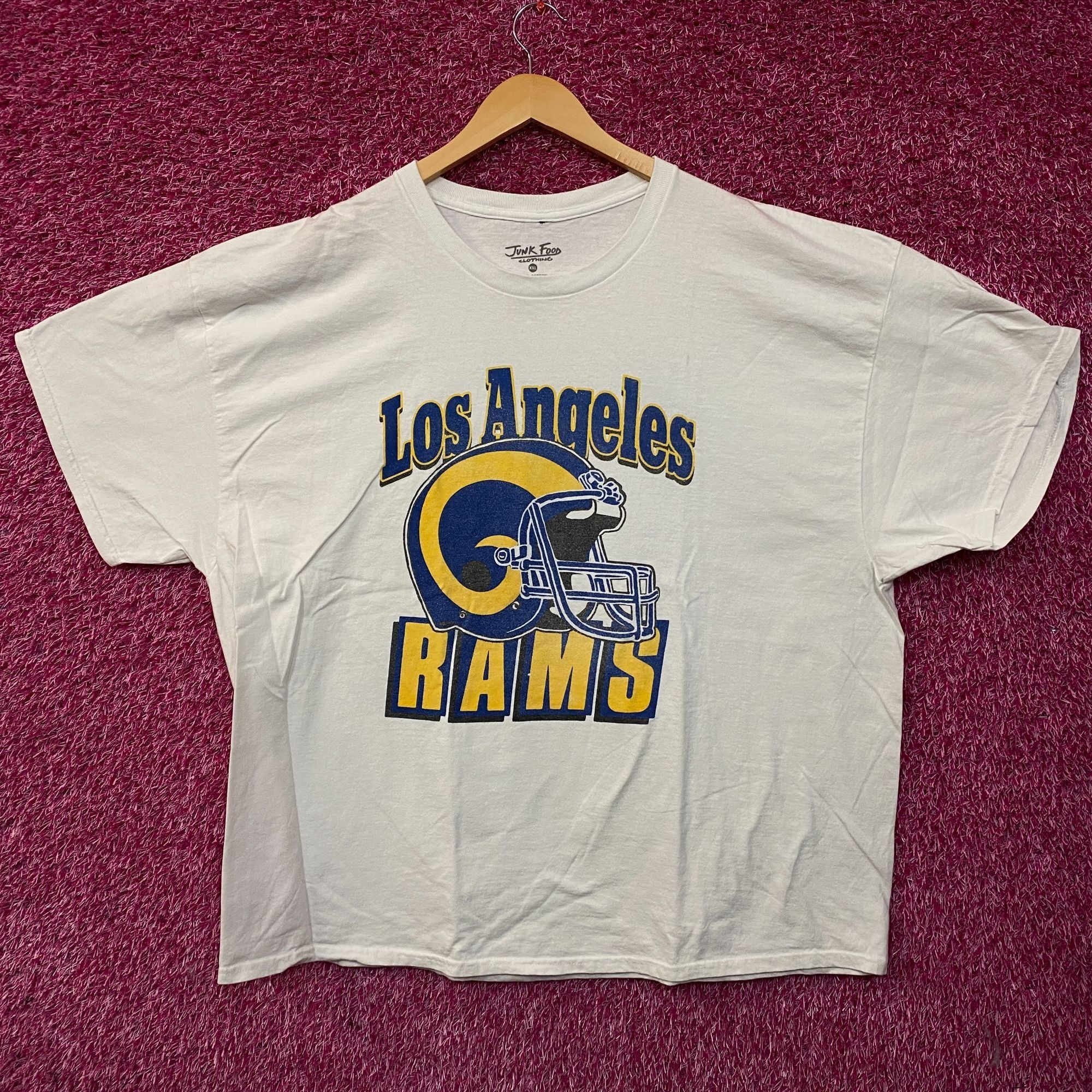 Junk Food Junk Food Clothing NFL Los Angeles Rams Throwback Helmet Ret Size US XXL / EU 58 / 5 - 1 Thumbnail